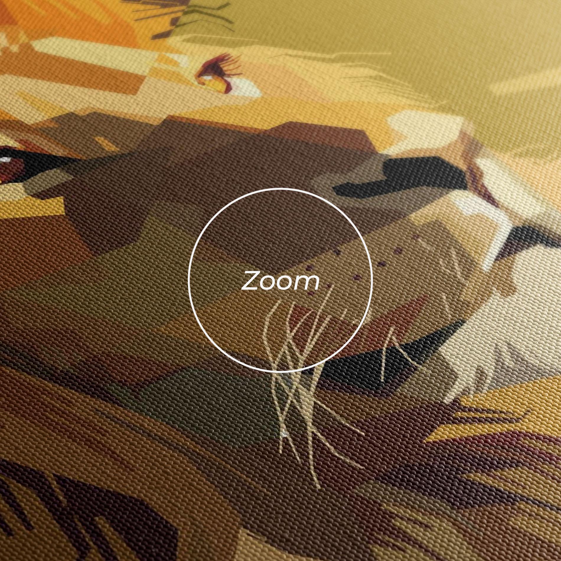 Tablou Canvas Lion Art mockup 3