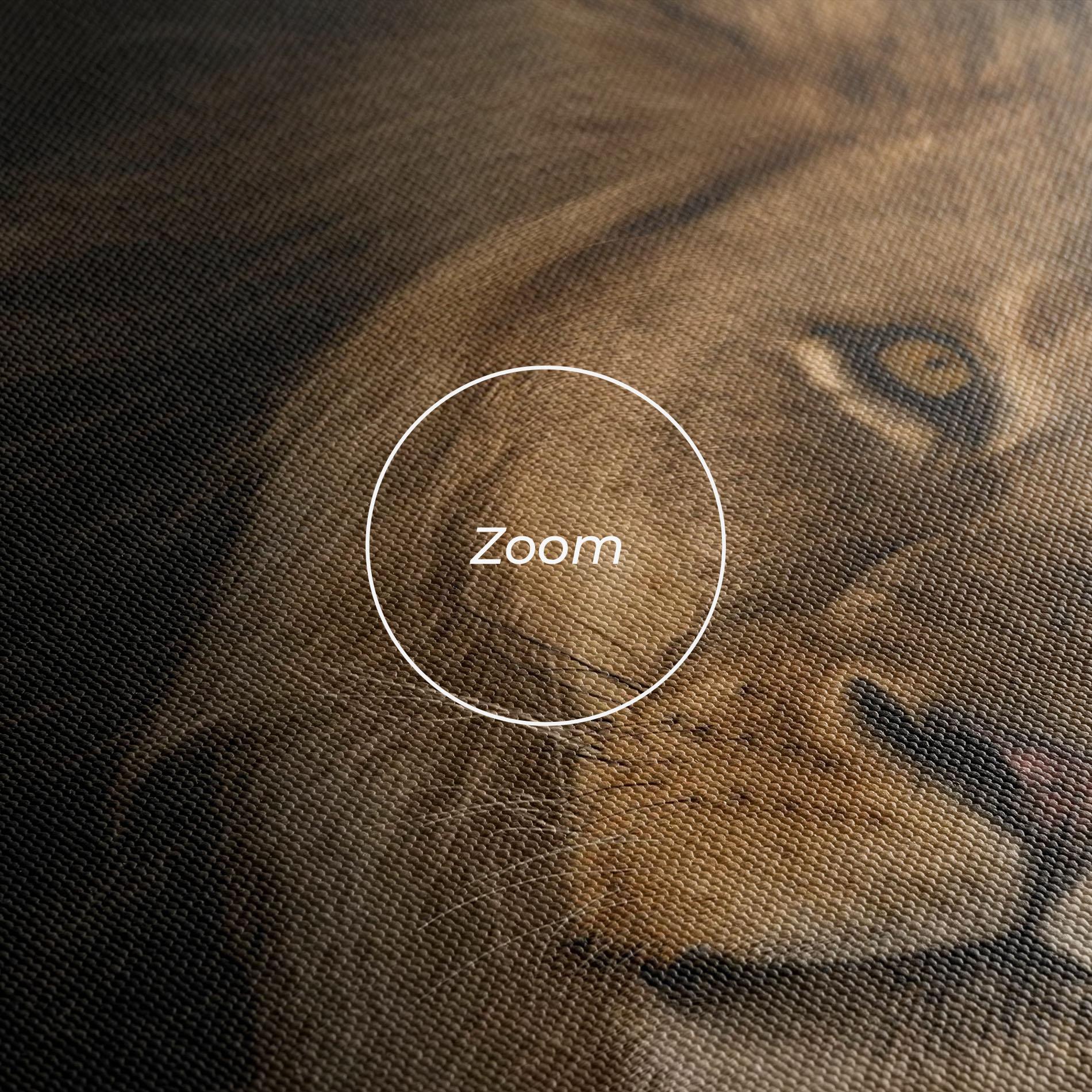 Tablou Canvas Lion Laying Down mockup 3