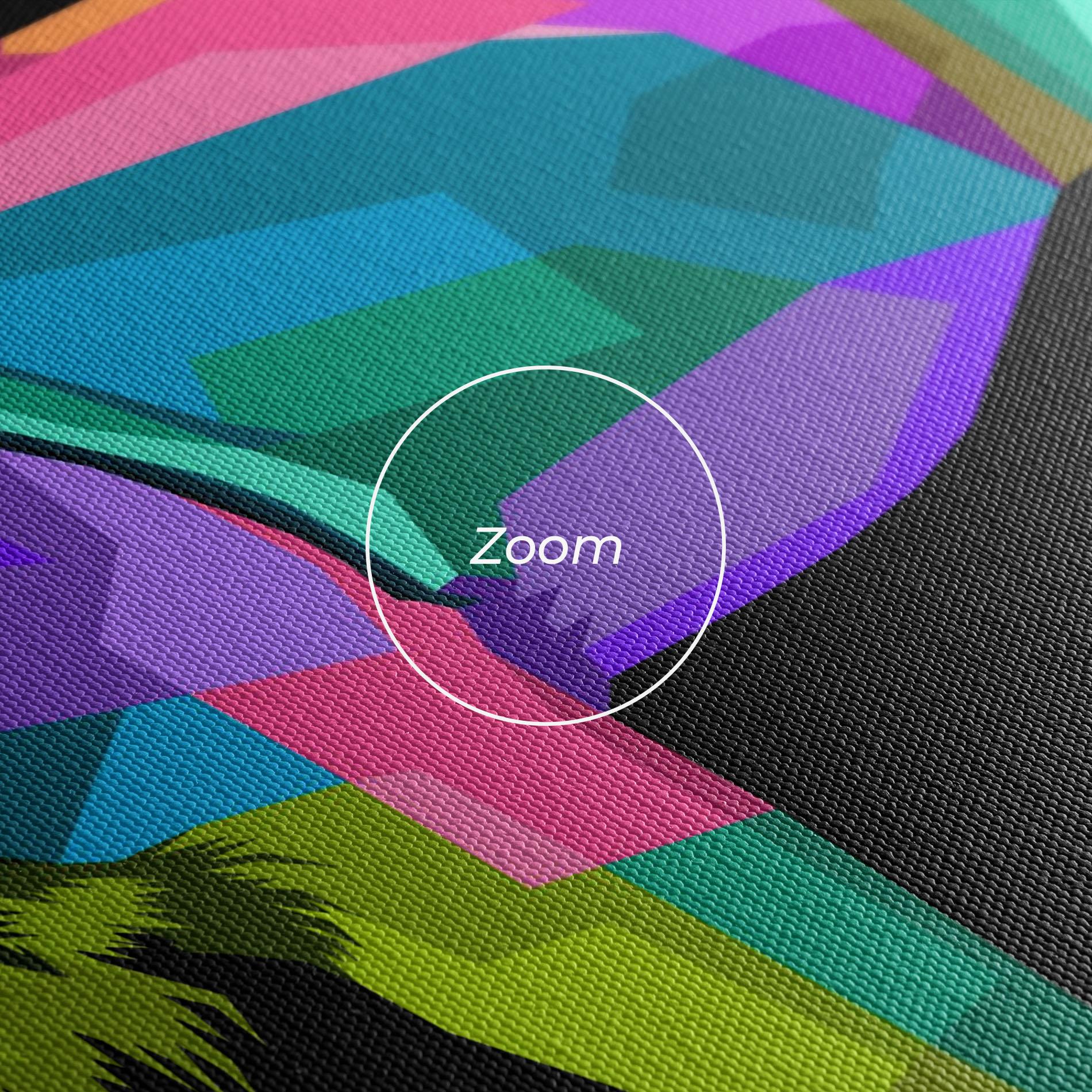 Tablou Canvas Lion Walking mockup 3