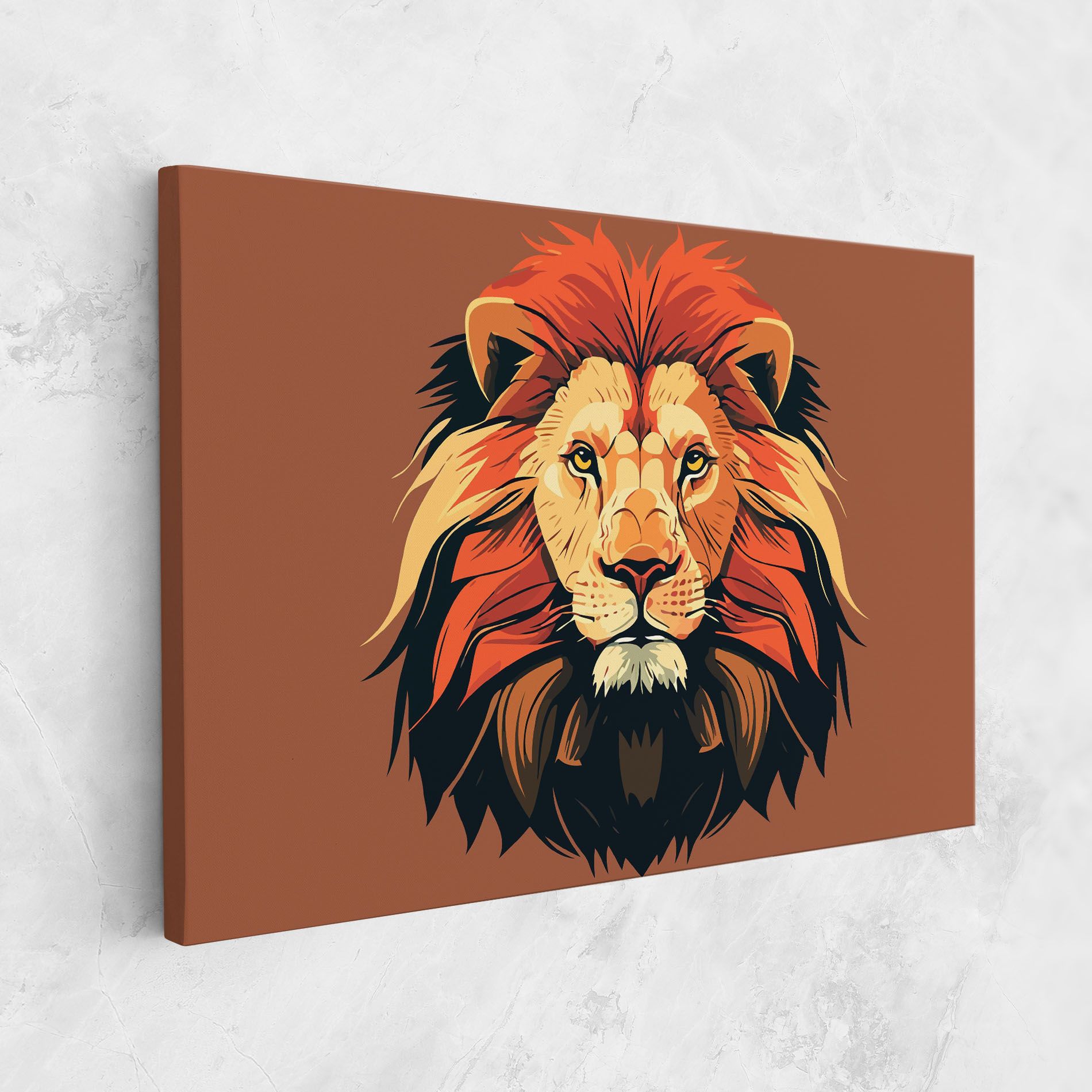 African Lion mockup 1