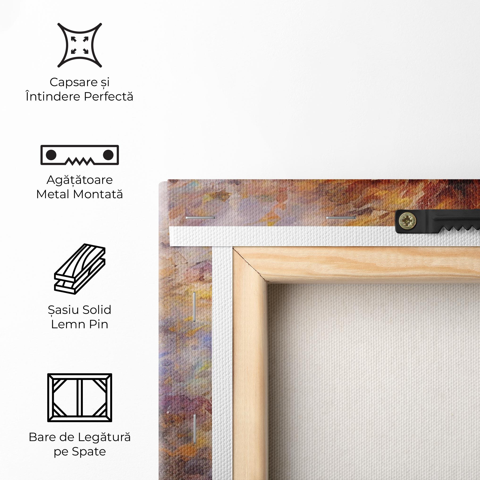 Tablou Canvas Abstract Lion Head mockup 5