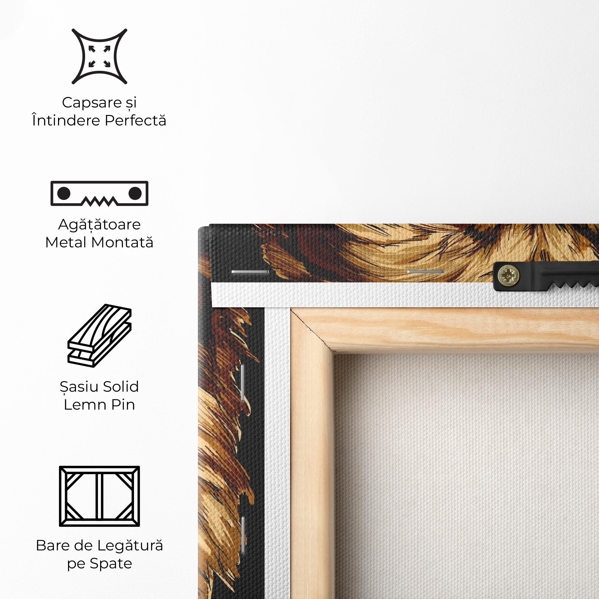 Tablou Canvas Lion Head mockup 5