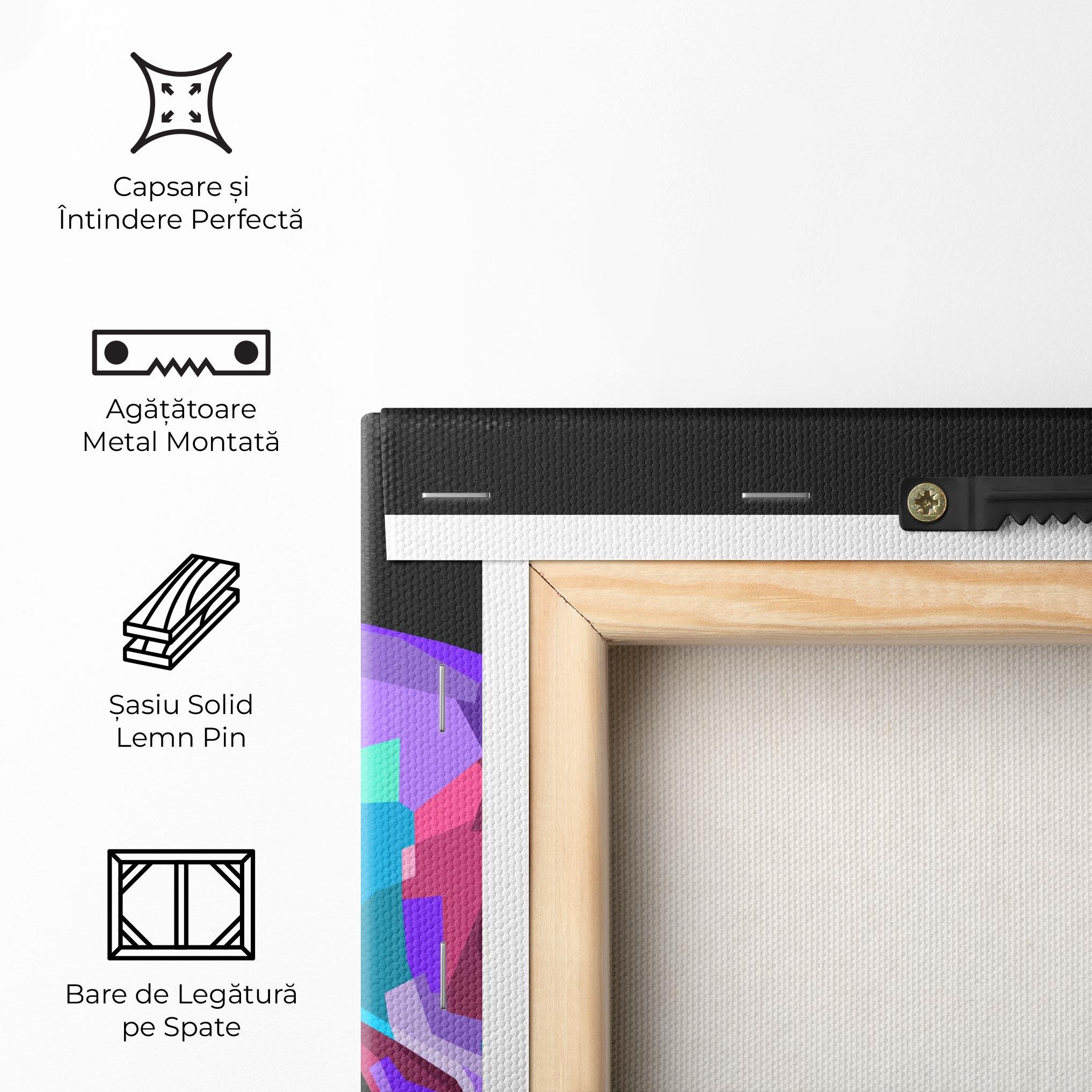 Tablou Canvas Lion Walking mockup 5