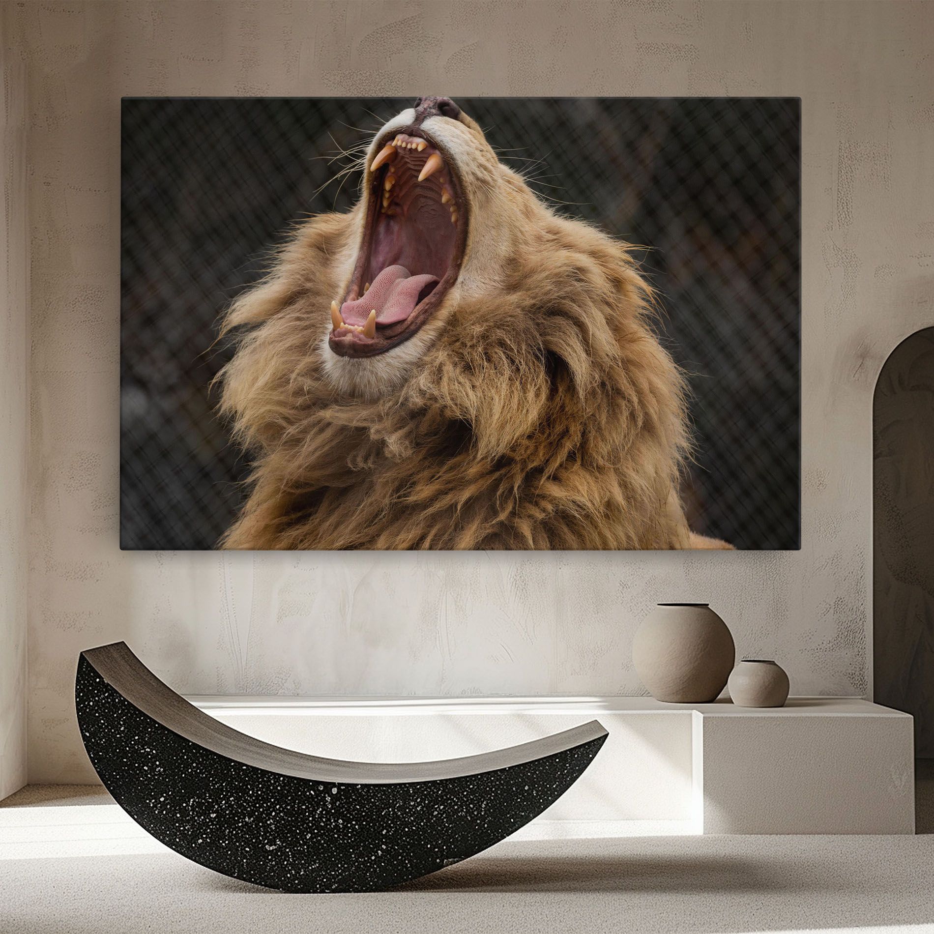 Angry Lion mockup 8