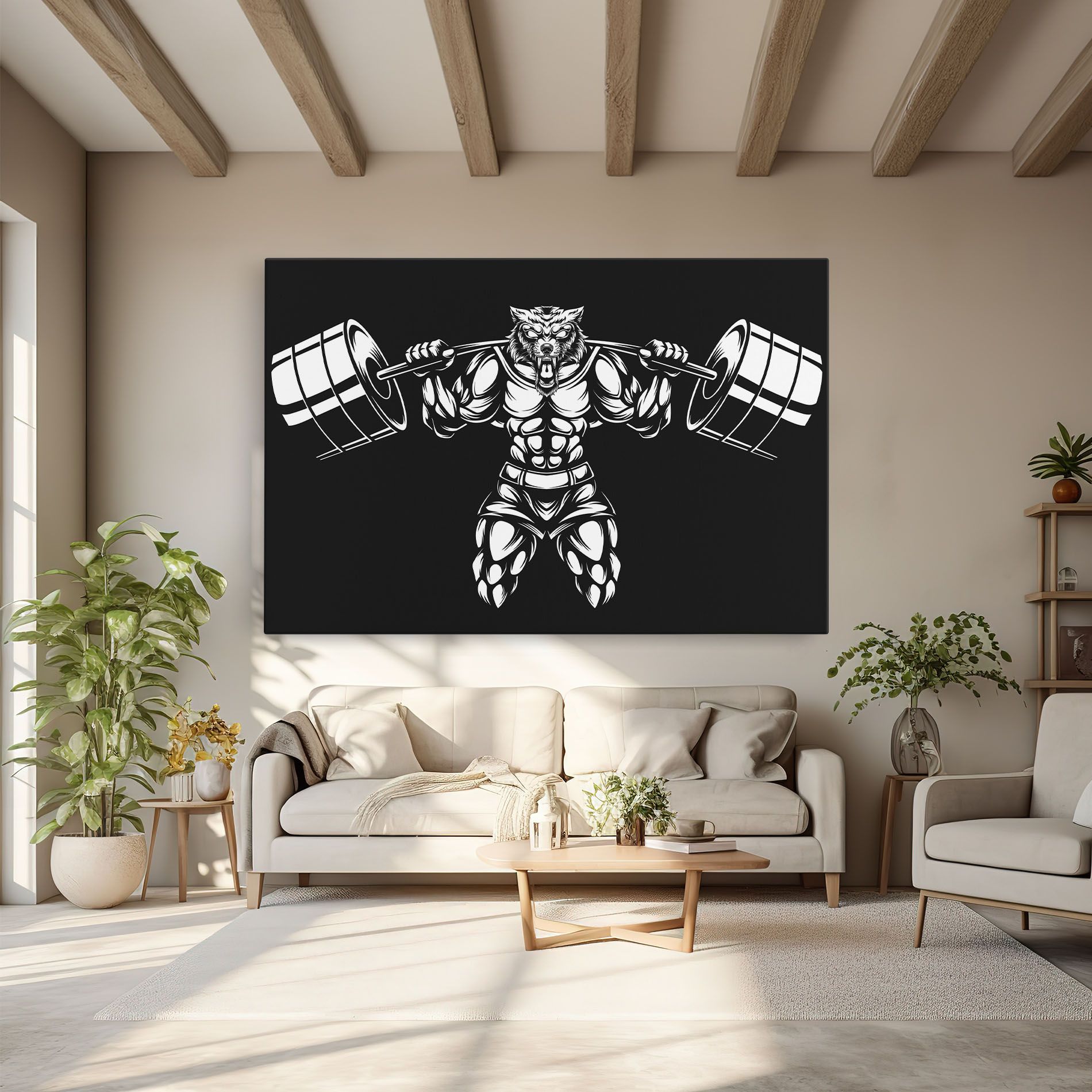 Work Out Wolf mockup 6