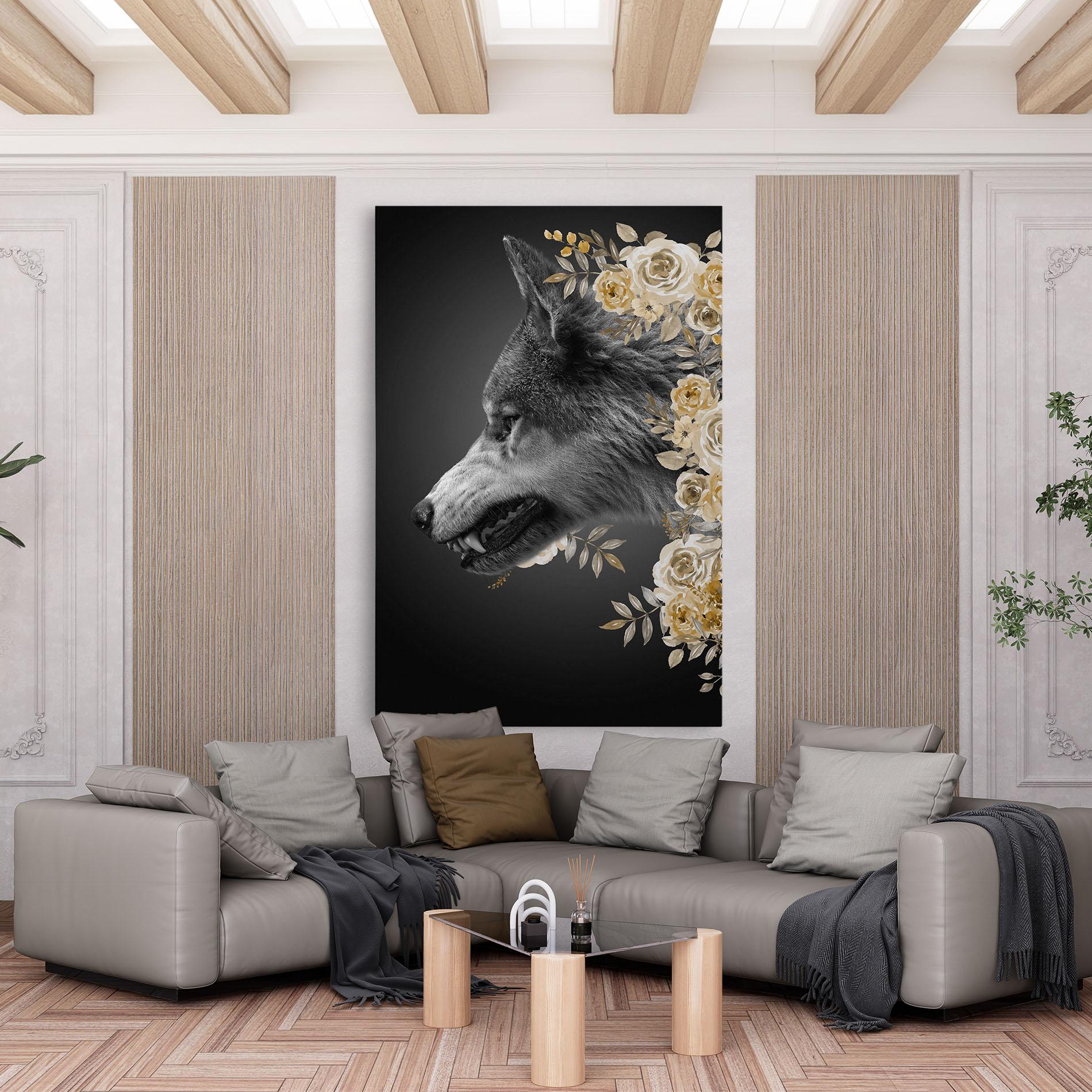 Tablou Canvas The Wolf In You mockup 6