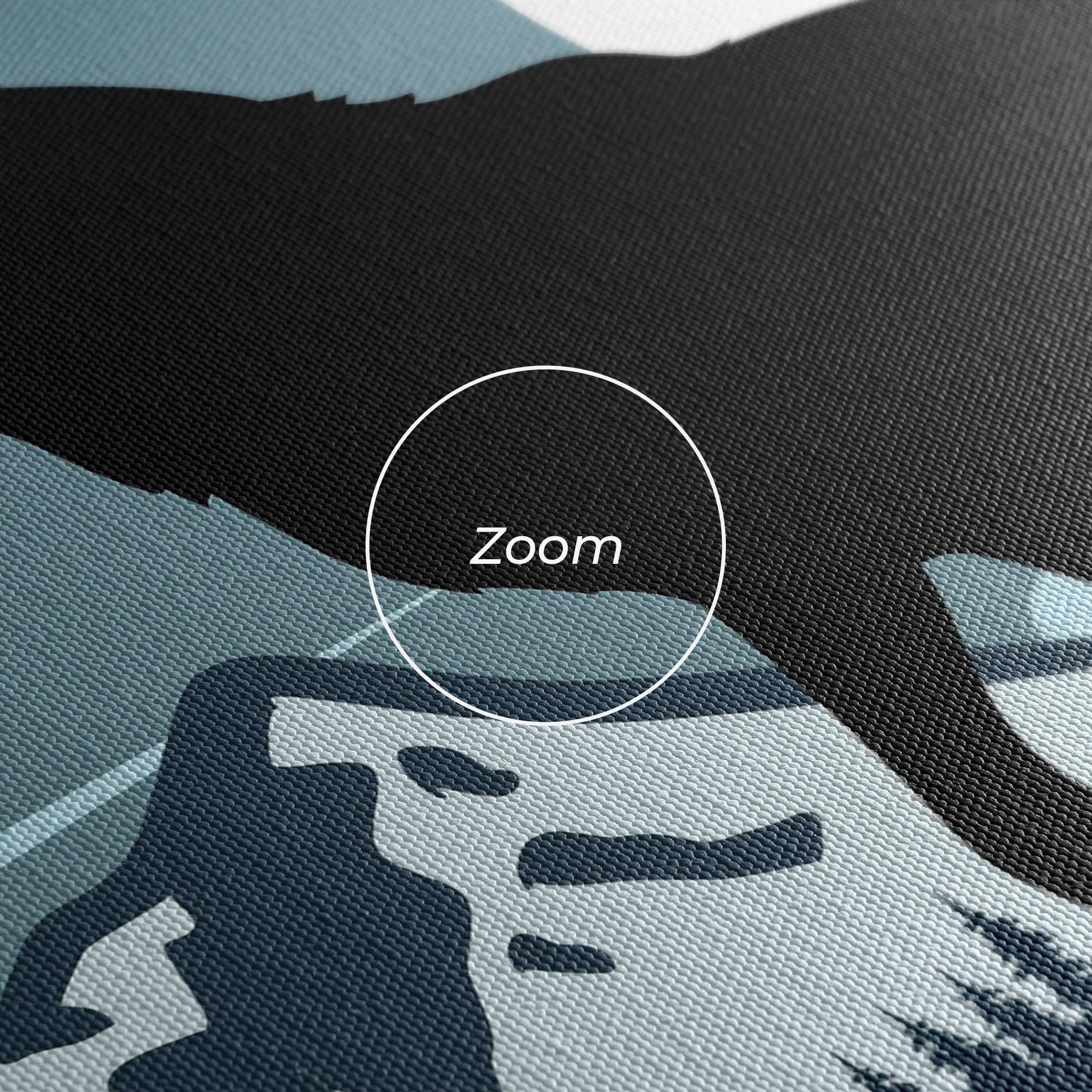 Tablou Canvas Hill Wolf mockup 3