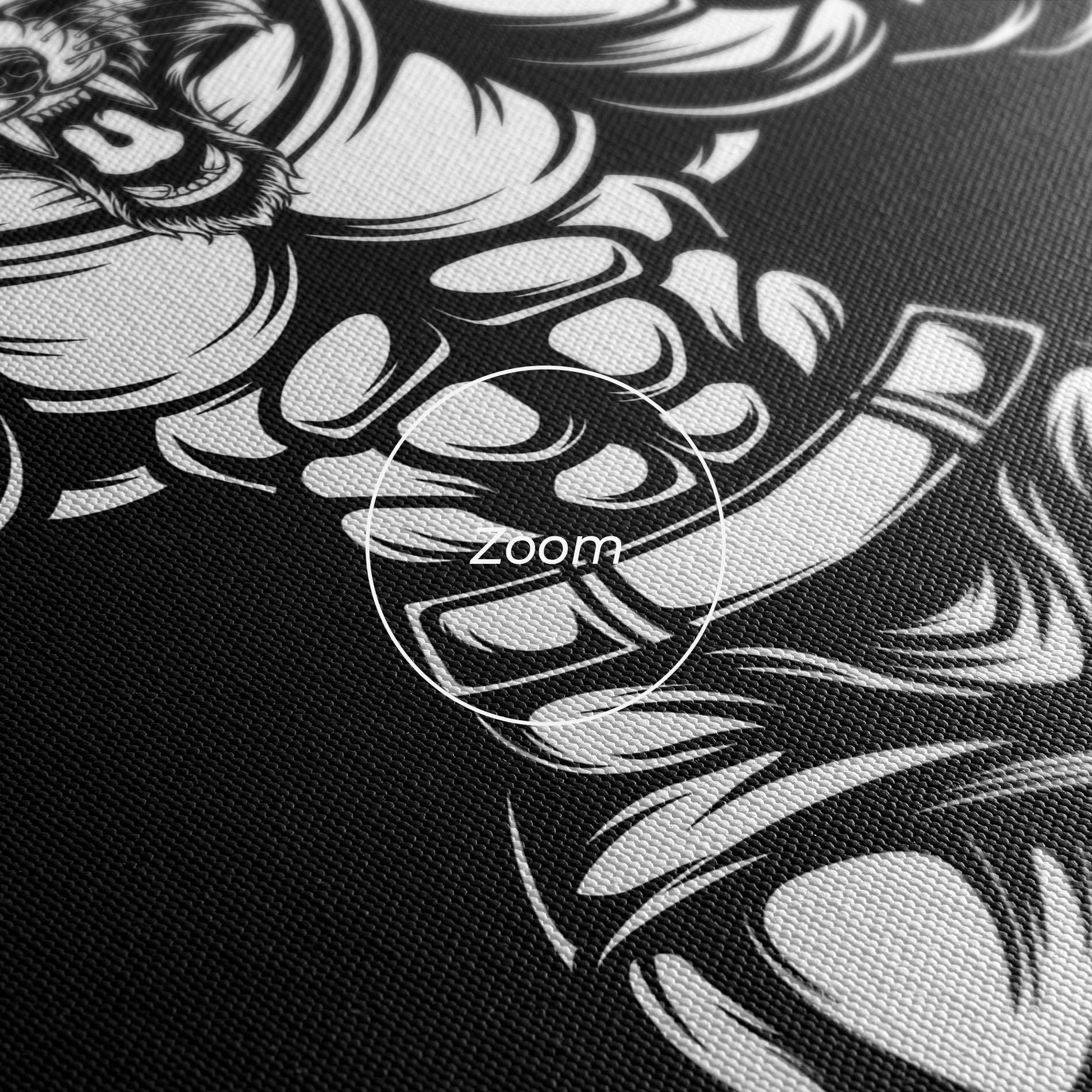 Tablou Canvas Work Out Wolf mockup 3