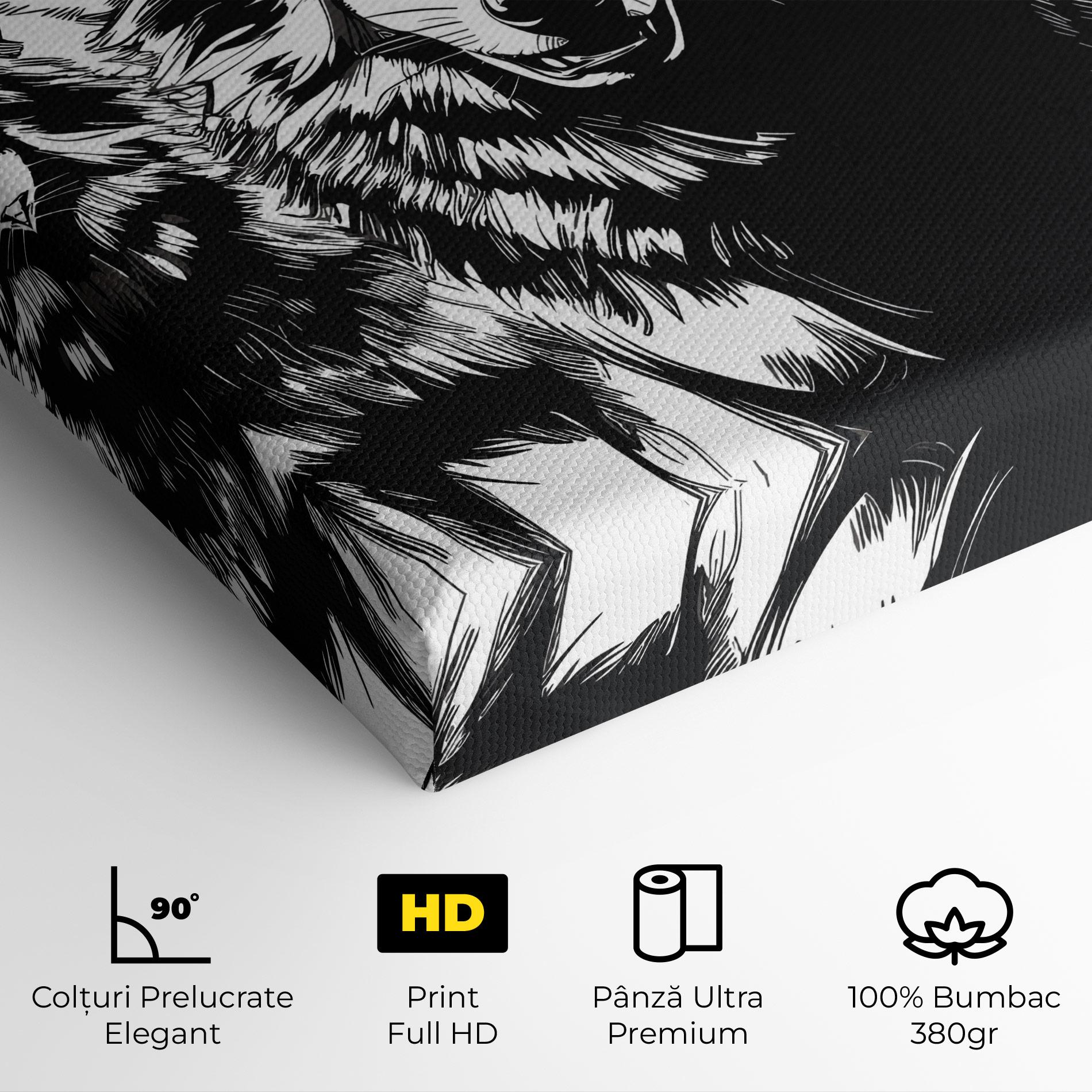 Tablou Canvas Wolves mockup 4