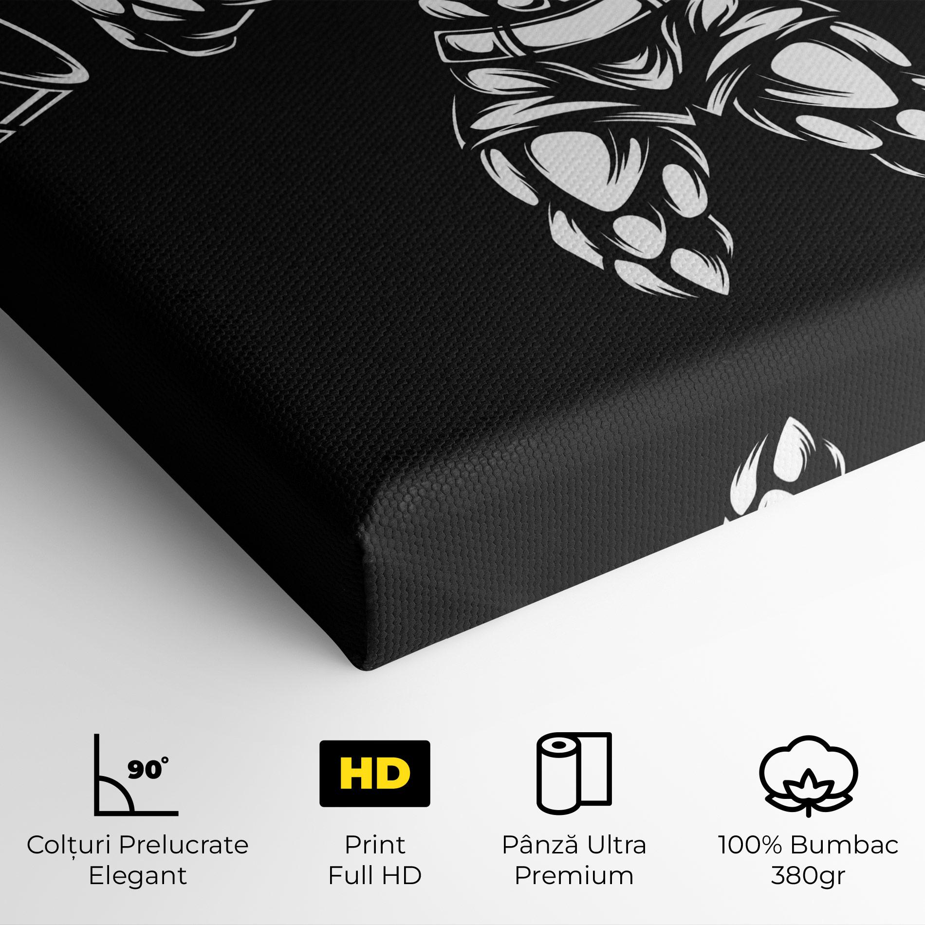 Tablou Canvas Work Out Wolf mockup 4