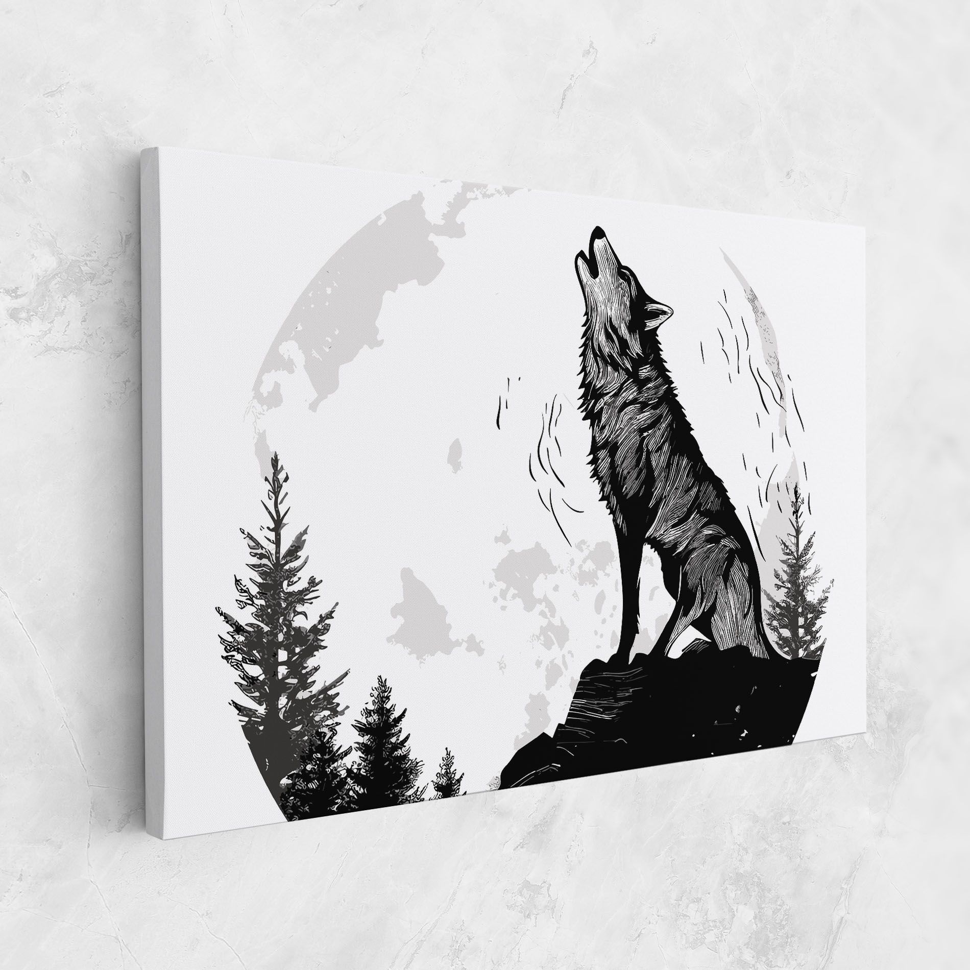 Grey Moon Wolf mockup 1