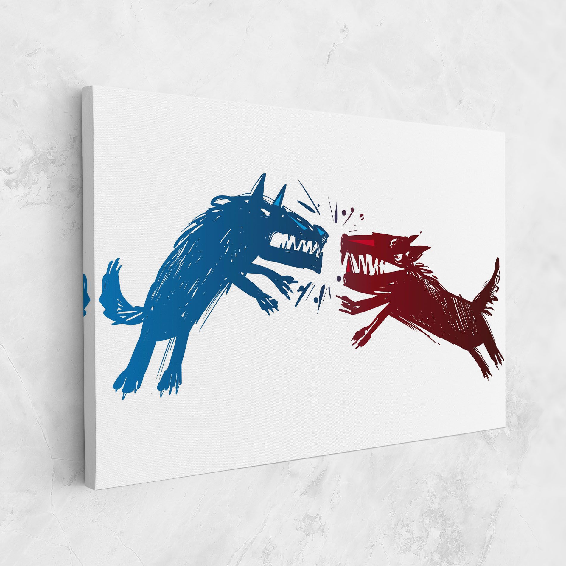 Red Blue Wolves mockup 1