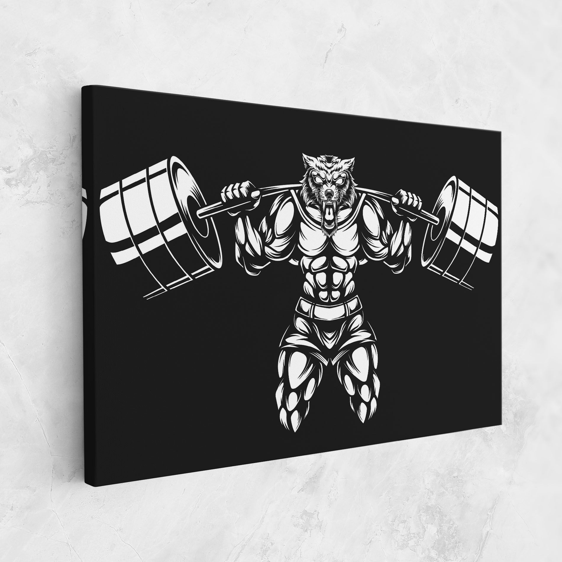 Work Out Wolf mockup 1