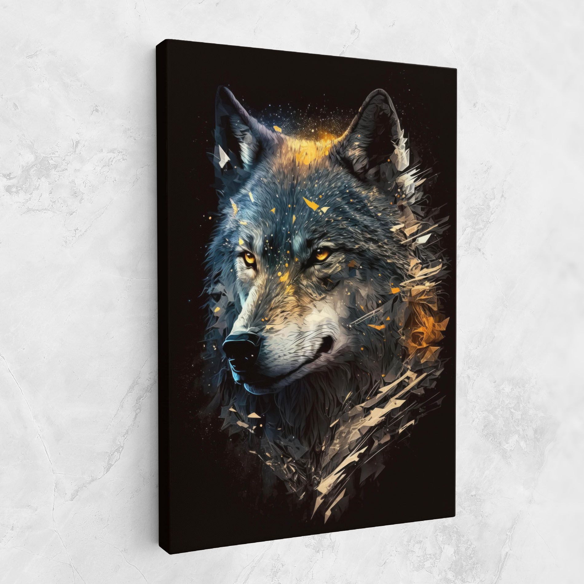 Wolf Portrait mockup 1