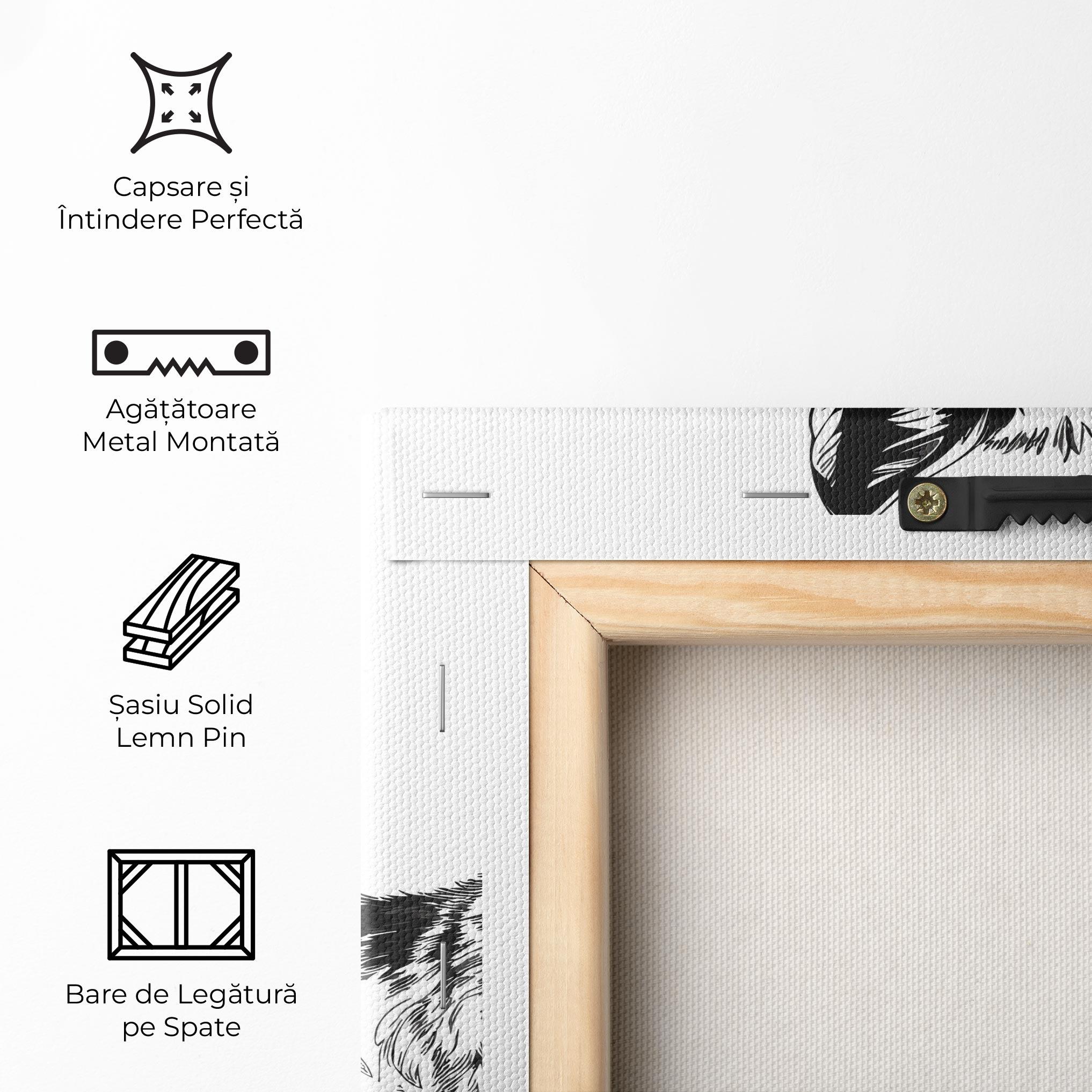 Tablou Canvas Wolves mockup 5