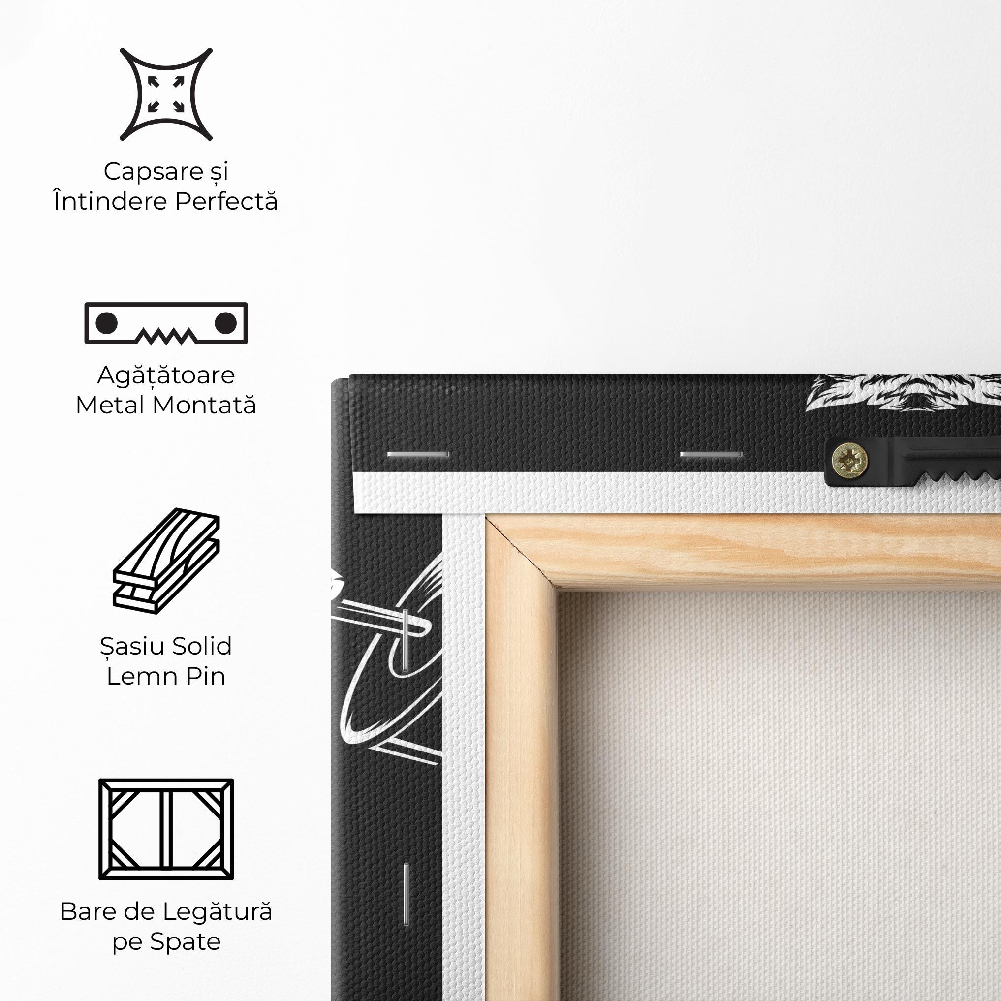 Tablou Canvas Work Out Wolf mockup 5