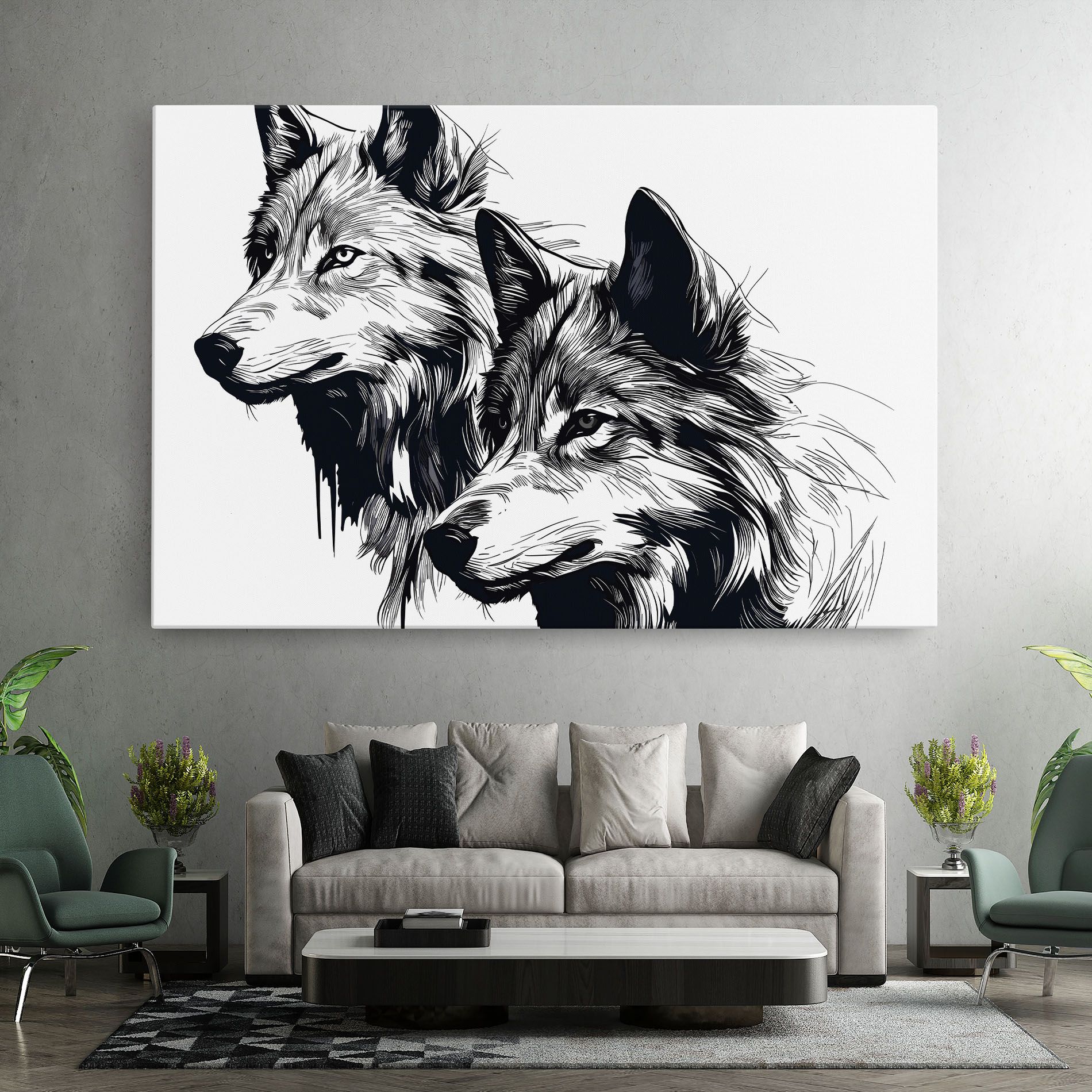 Wolf Friends mockup 7