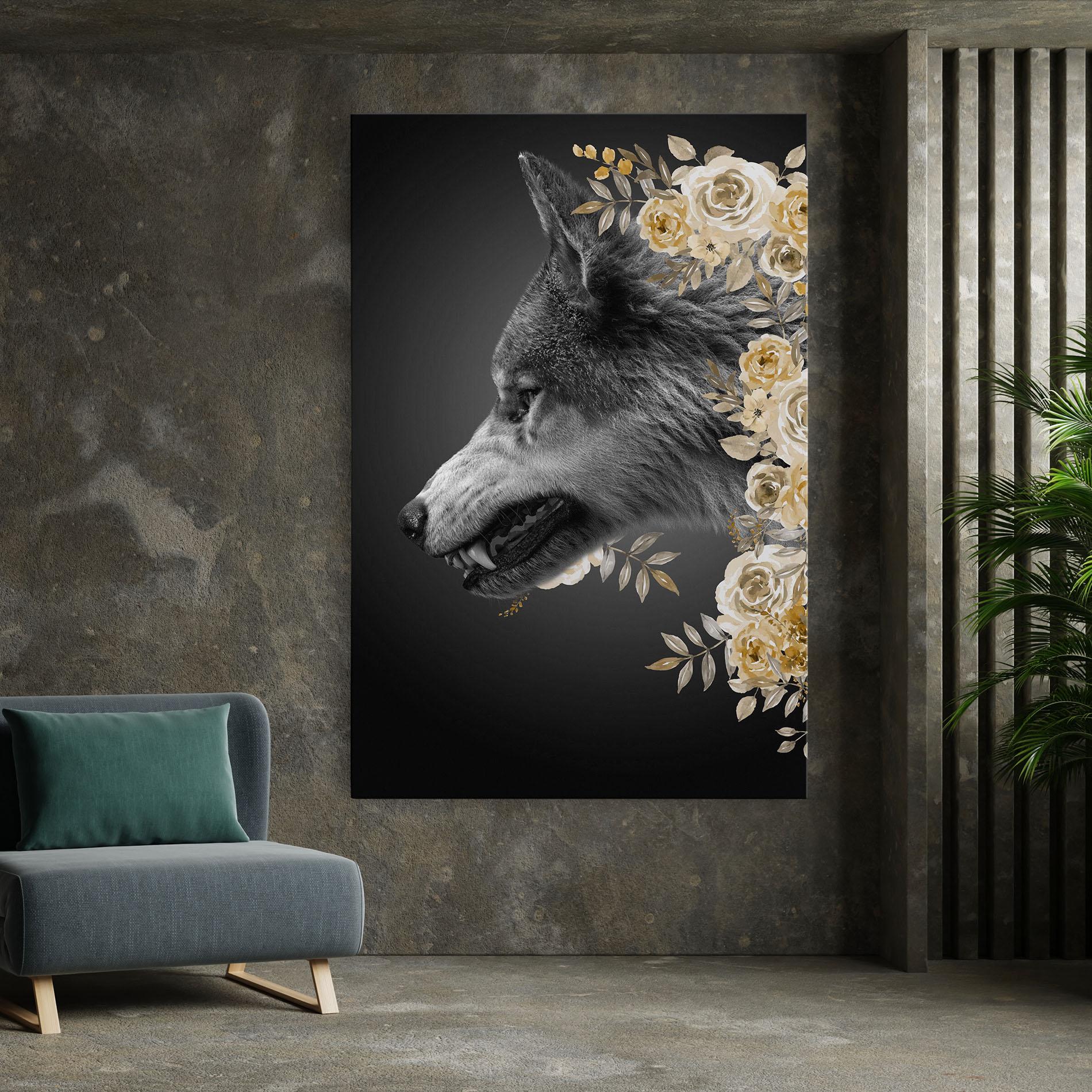 Tablou Canvas The Wolf In You mockup 7