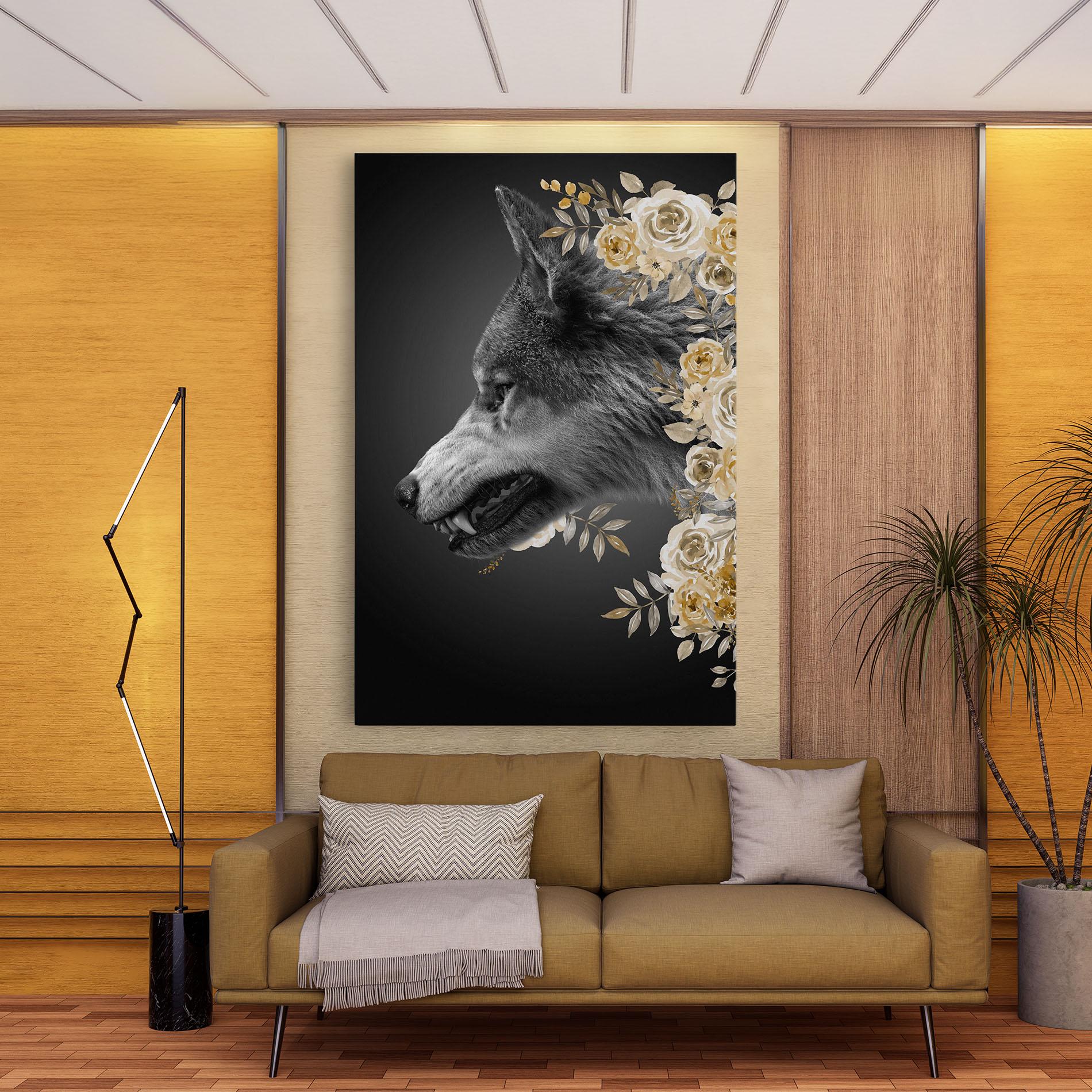 Tablou Canvas The Wolf In You mockup 9