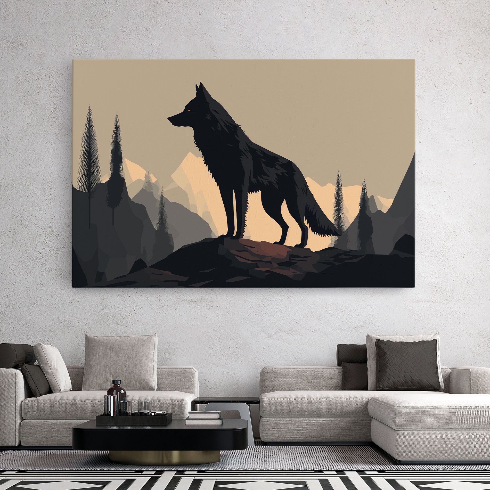 Black Wolf mockup 2