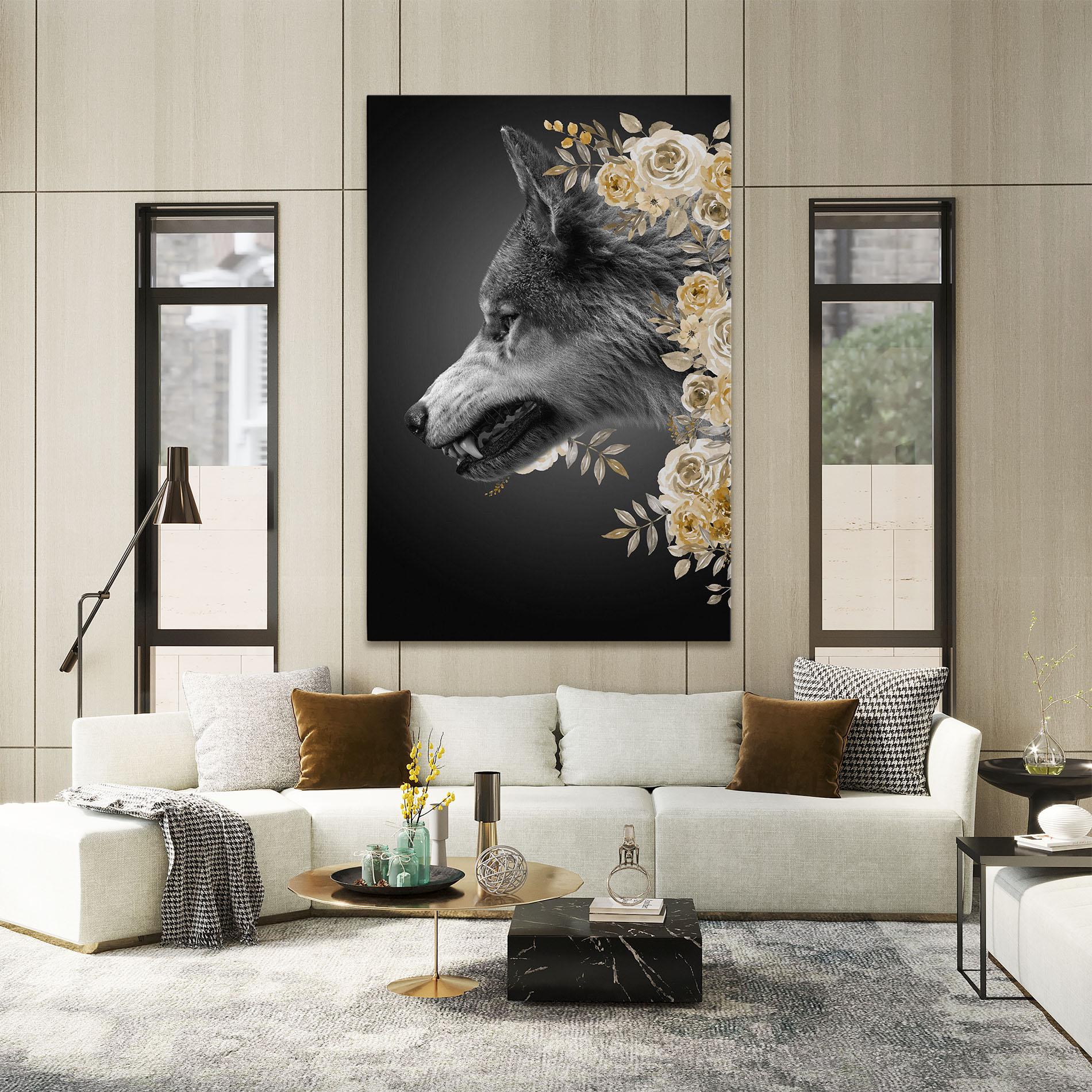 Tablou Canvas The Wolf In You mockup 2