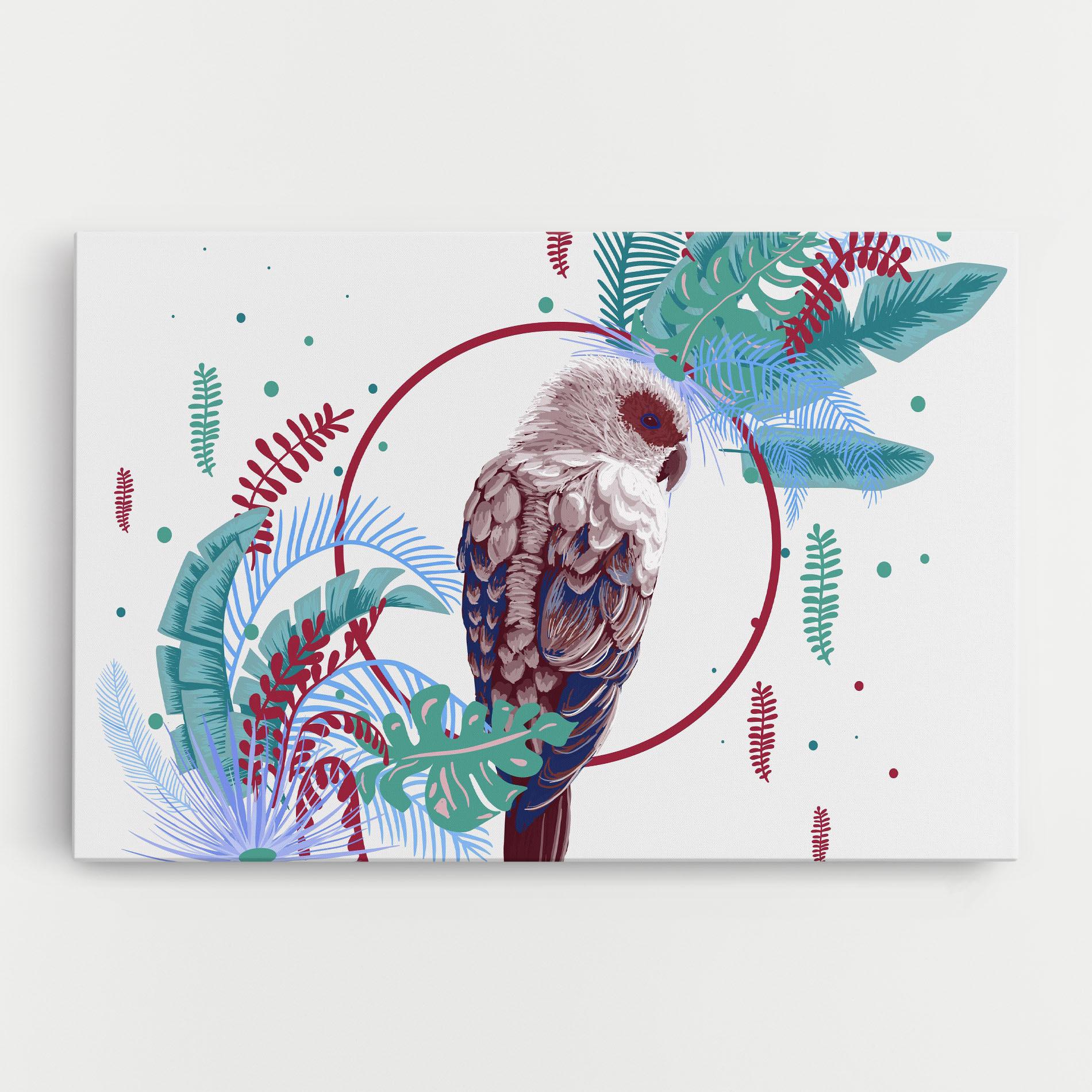 Tablou Canvas Bright Bird mockup 0
