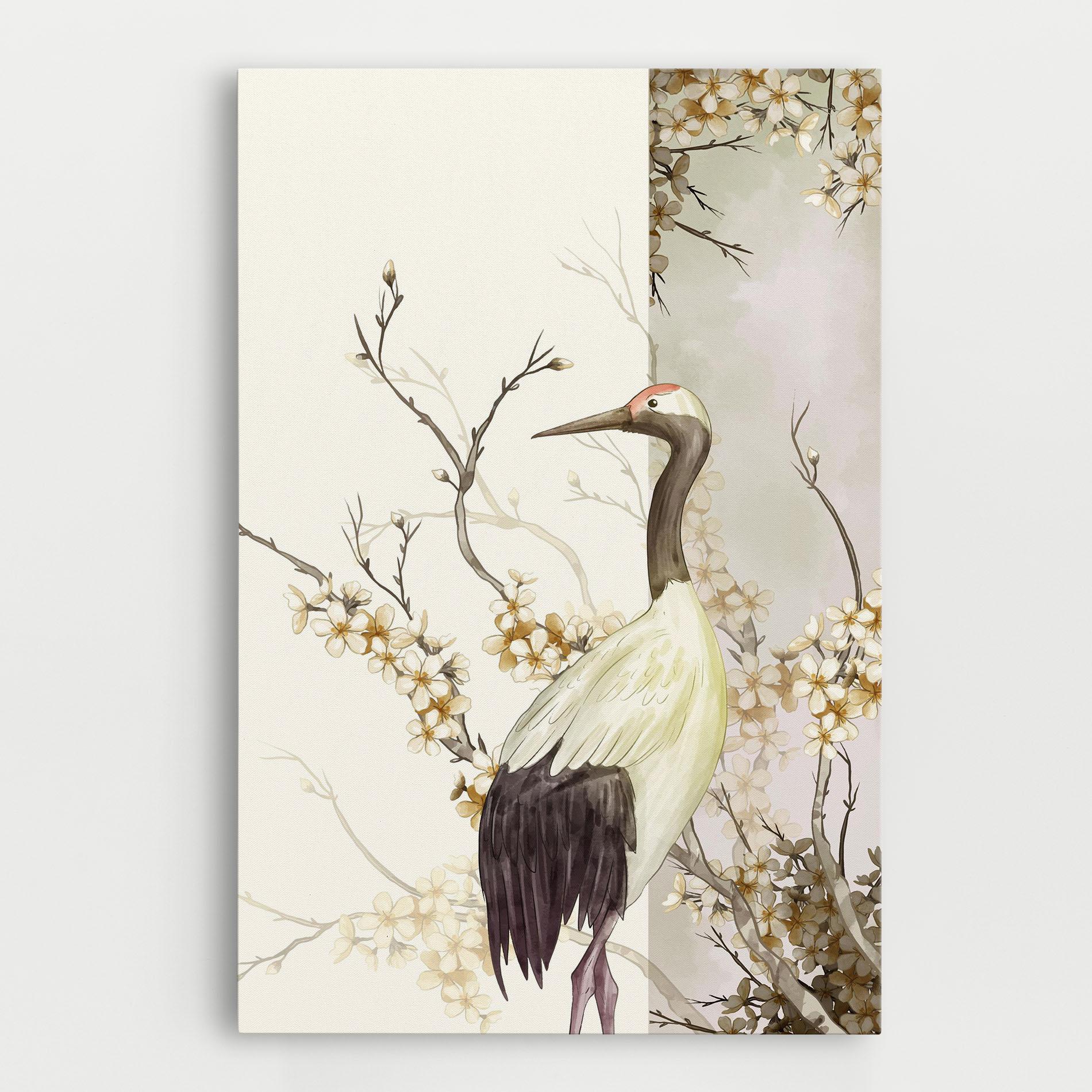 Tablou Canvas Asian Bird mockup 0