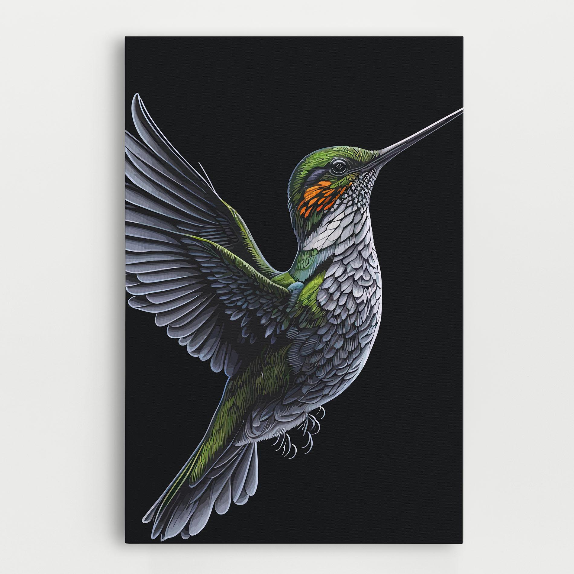 Tablou Canvas Hummingbird mockup 0