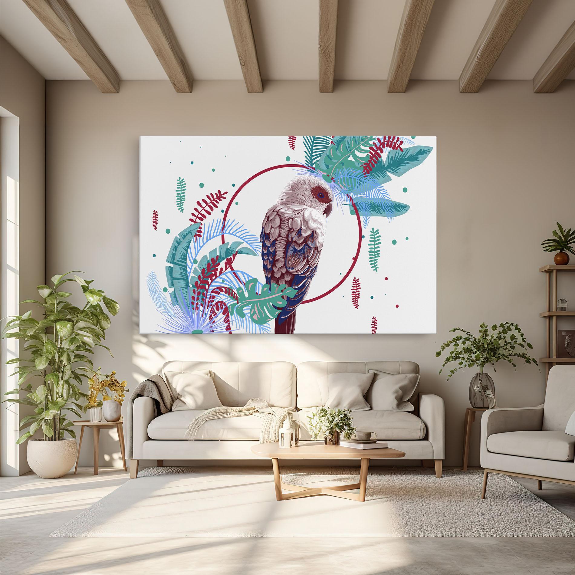 Tablou Canvas Bright Bird mockup 6