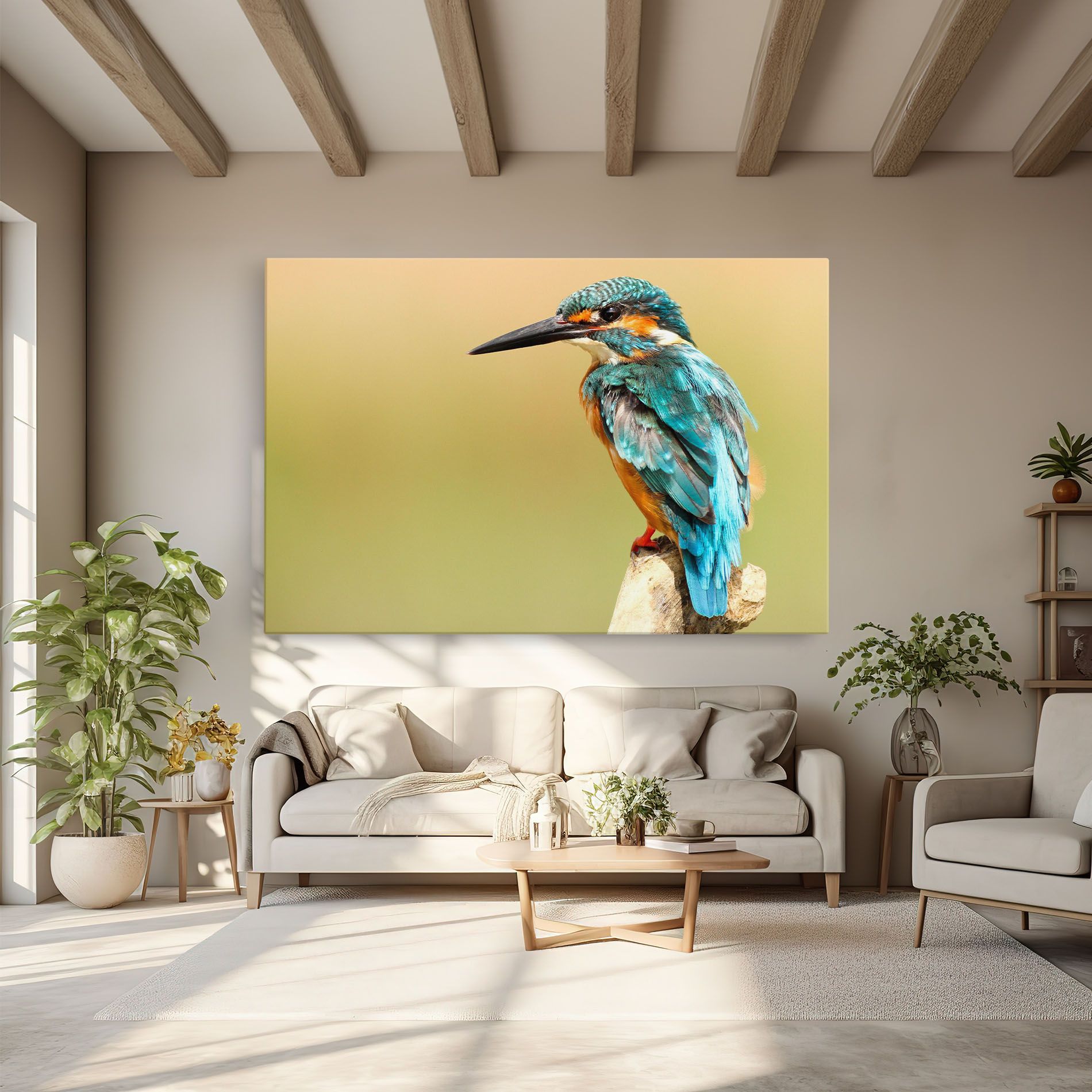 Light Blue Bird mockup 6