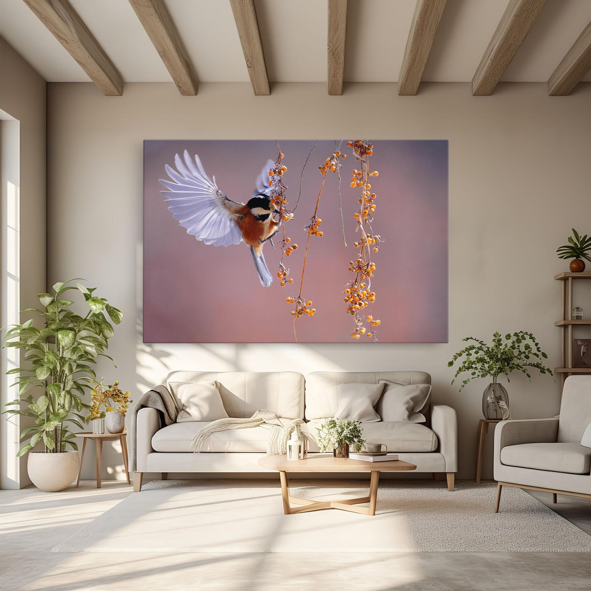 Tablou Canvas Woodpecker mockup 6