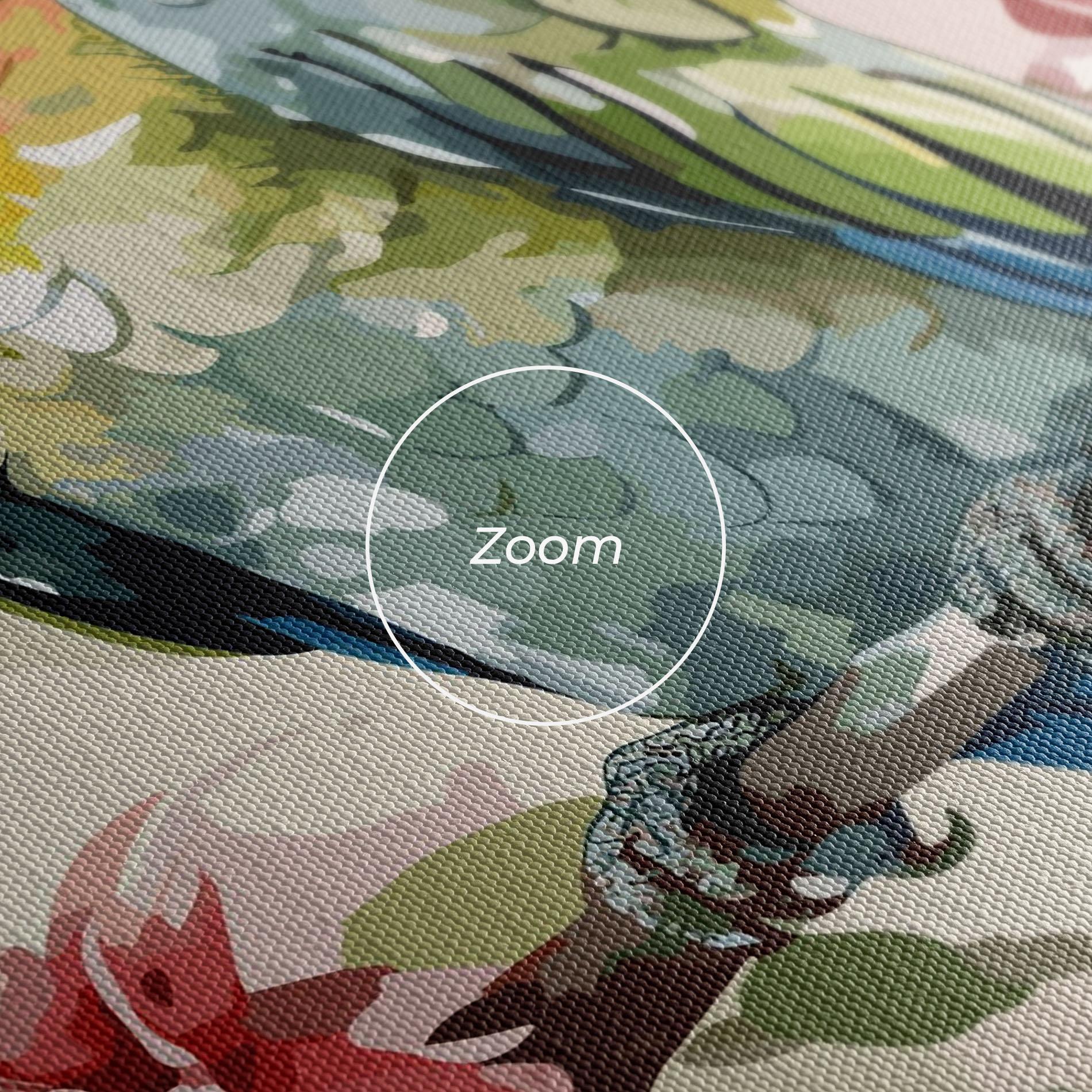 Tablou Canvas Beautiful Parrot mockup 3