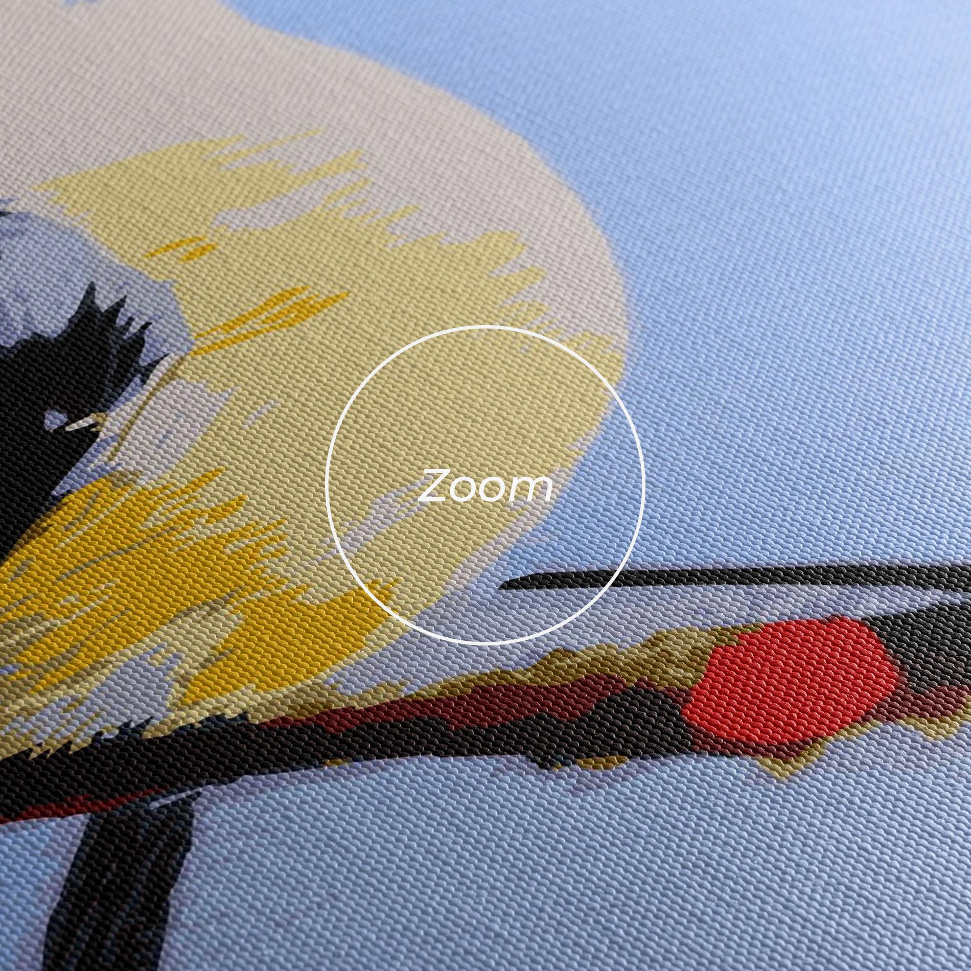 Tablou Canvas Bird Painting mockup 3