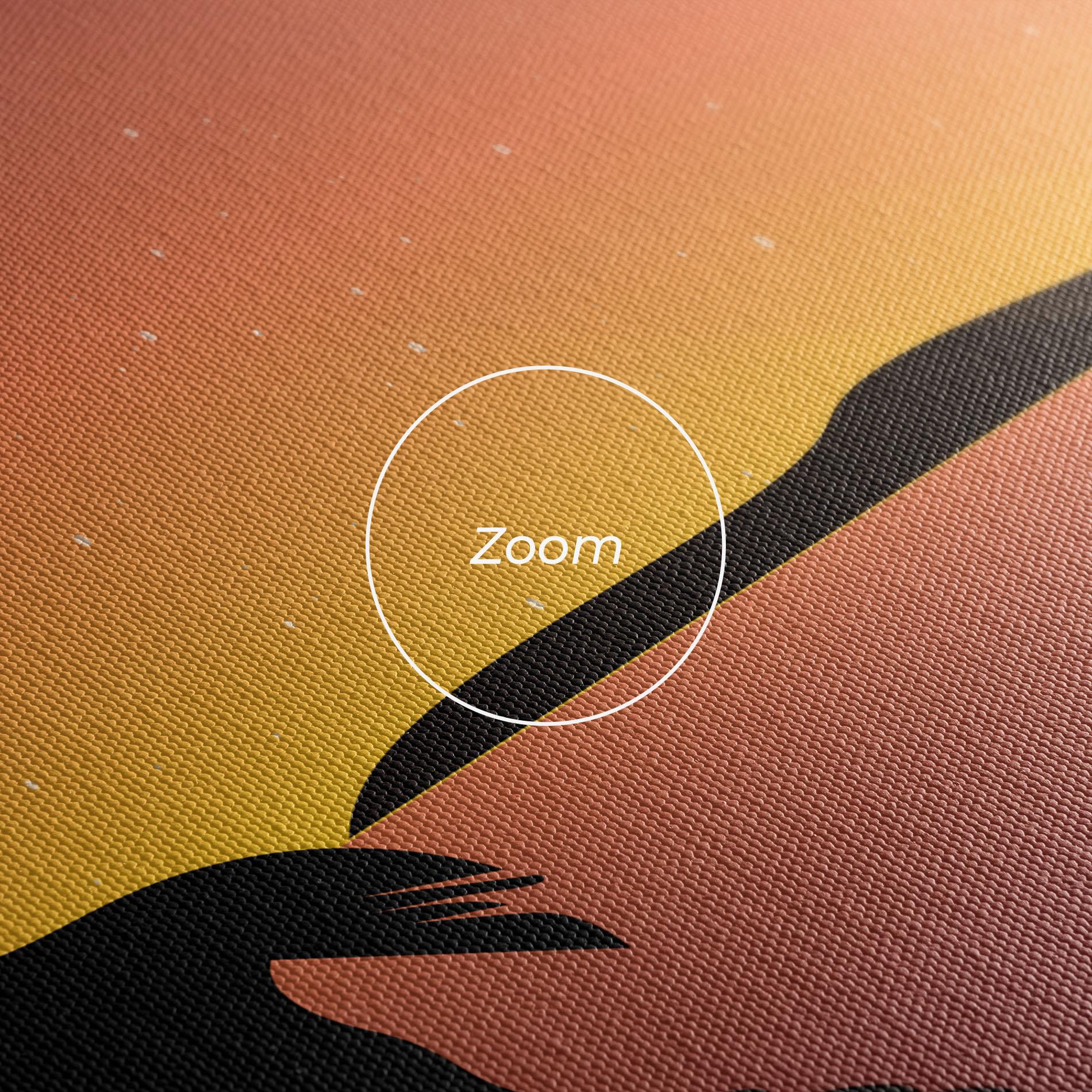 Tablou Canvas Birds Fishing mockup 3