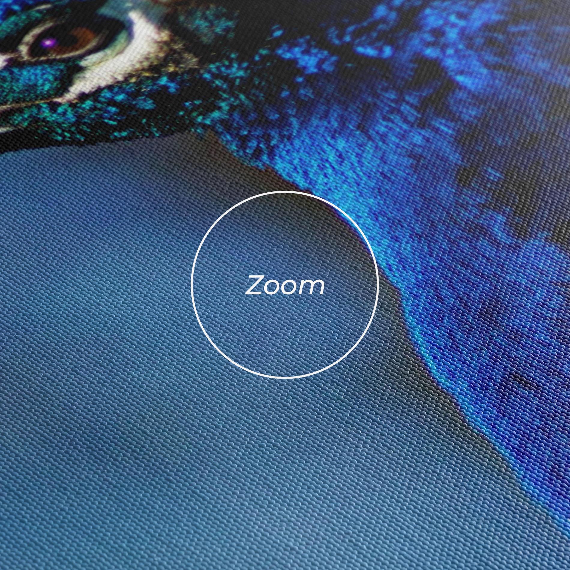 Tablou Canvas Blue Bird mockup 3