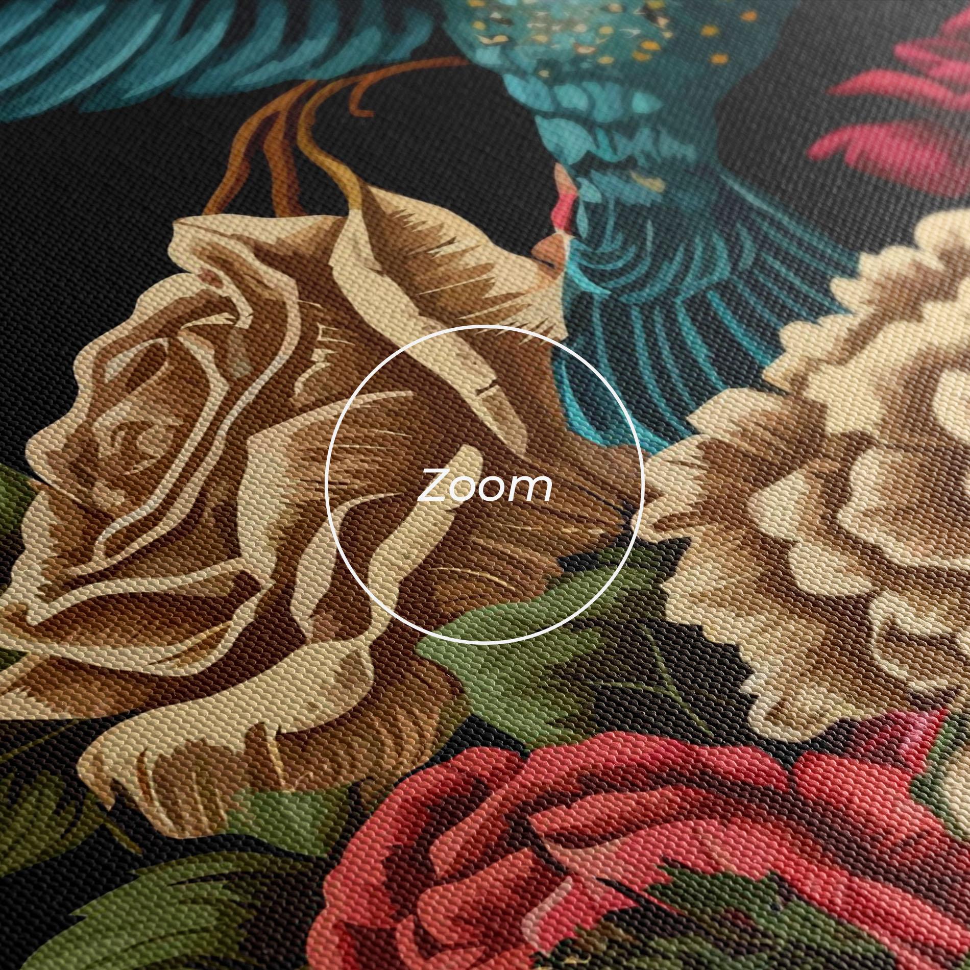 Tablou Canvas Blue Birds mockup 3