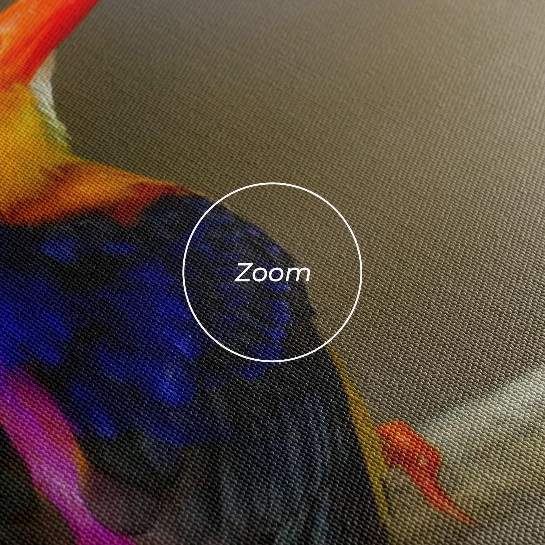 Tablou Canvas Colorful Bird mockup 3