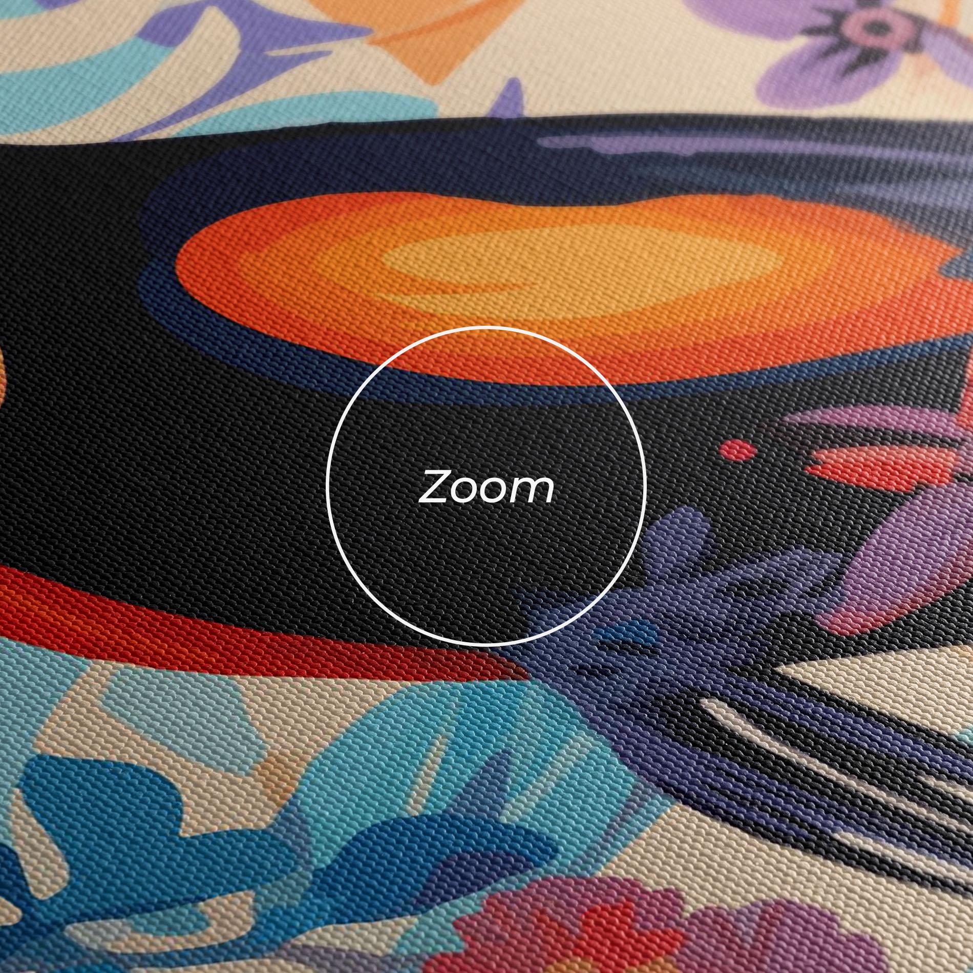 Tablou Canvas Colorful Toucan mockup 3
