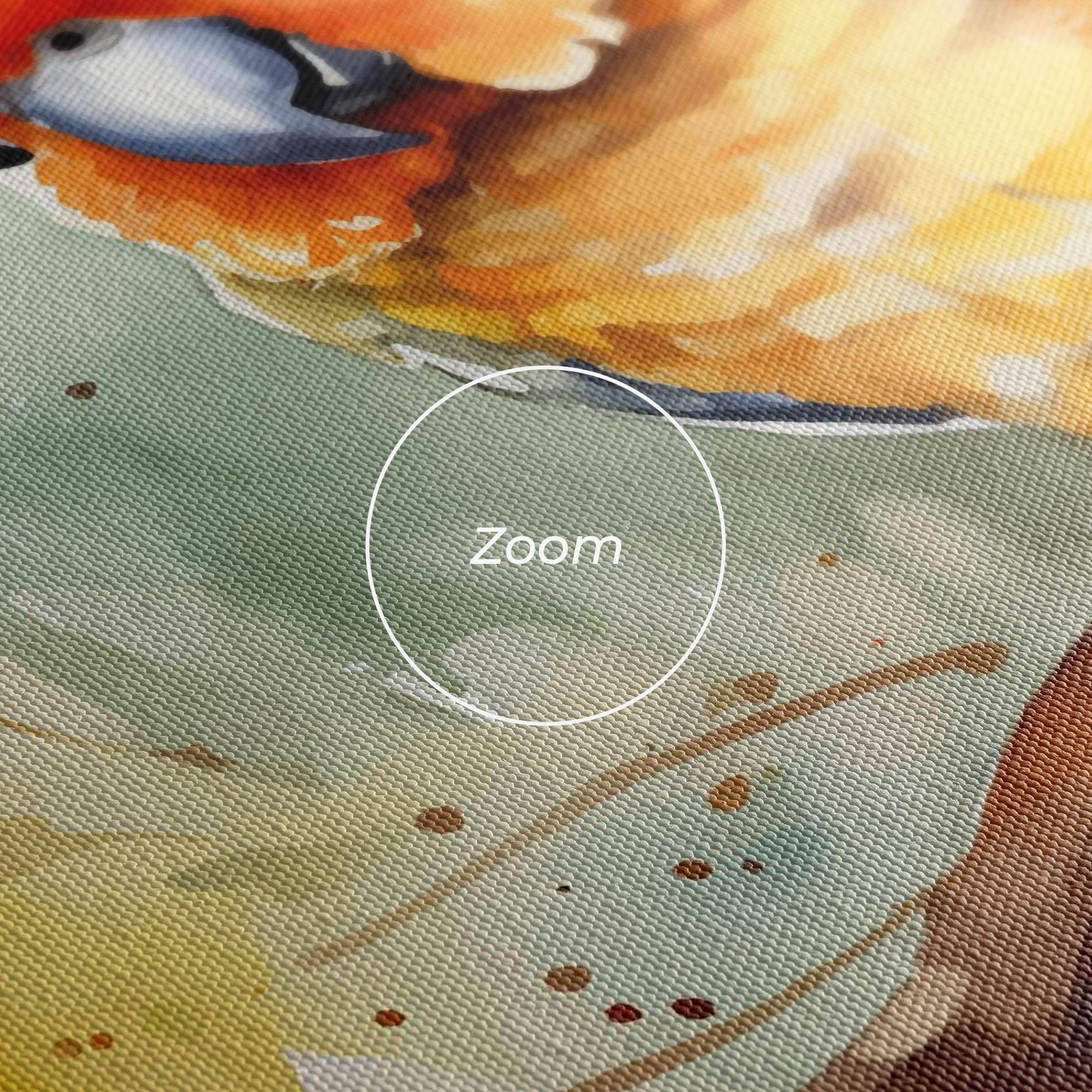 Tablou Canvas Cute Baby Parrot mockup 3