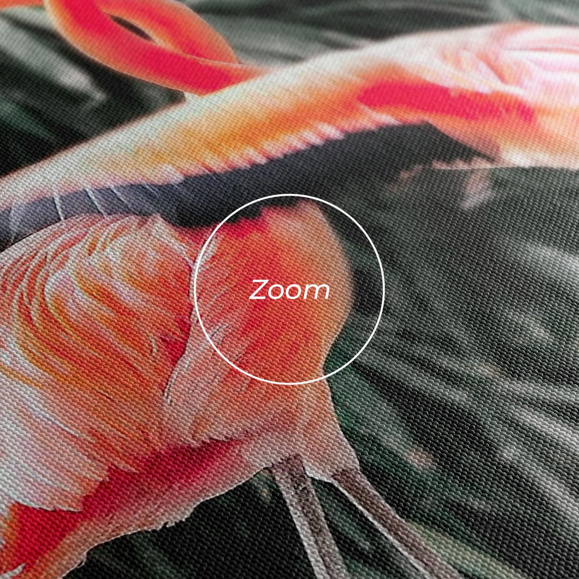 Tablou Canvas Flamingo Love mockup 3