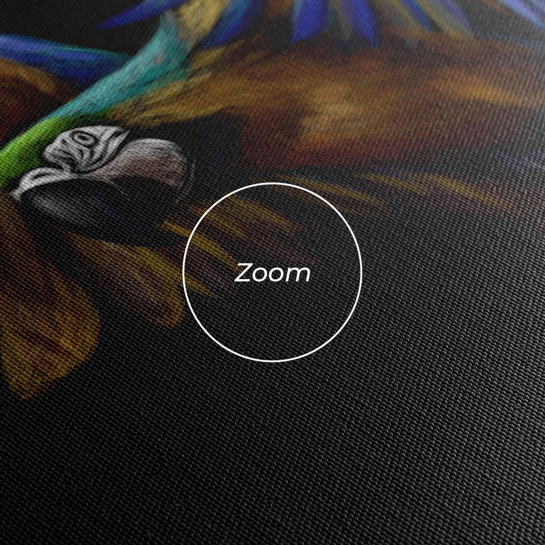 Tablou Canvas Parrot Flying mockup 3