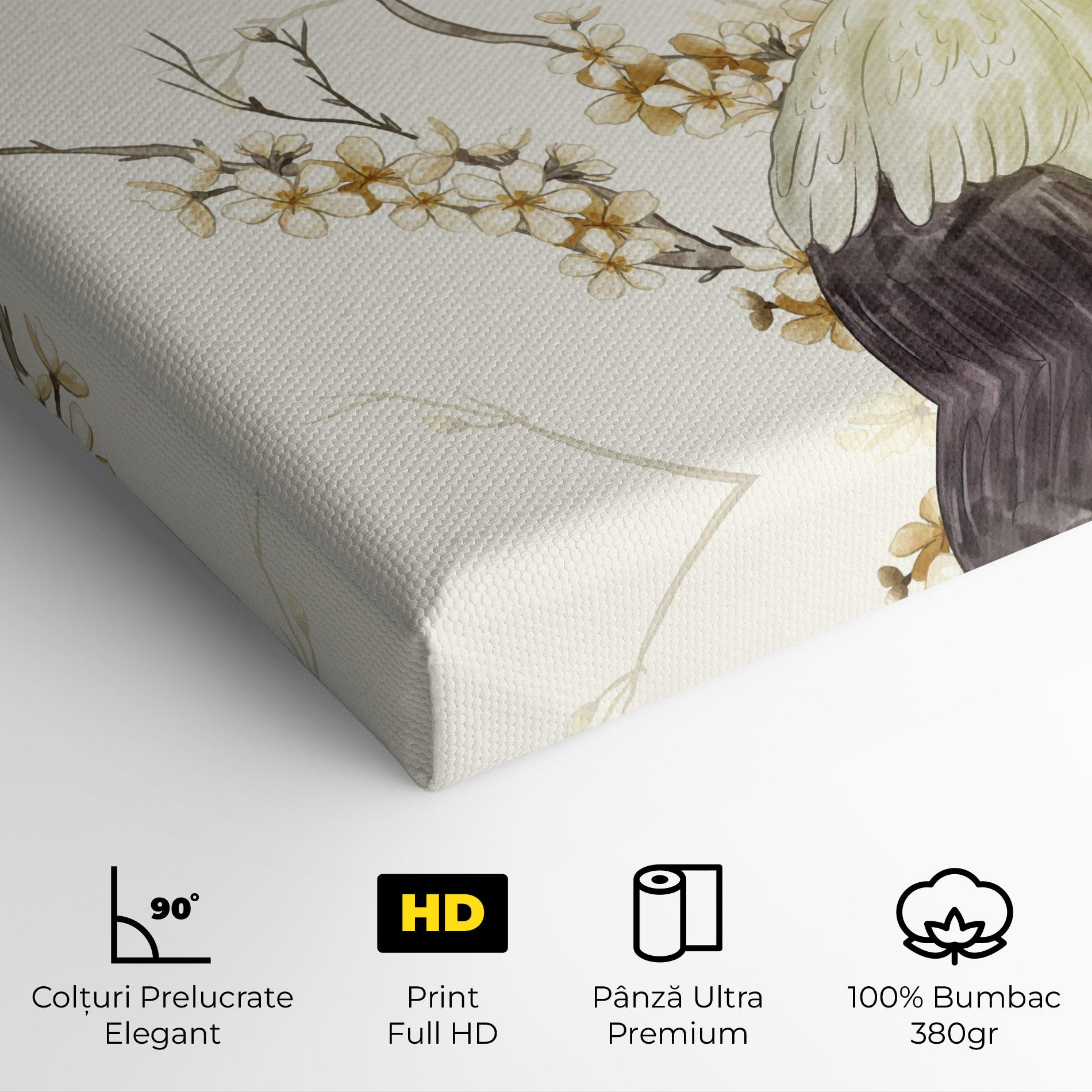 Tablou Canvas Asian Bird mockup 4