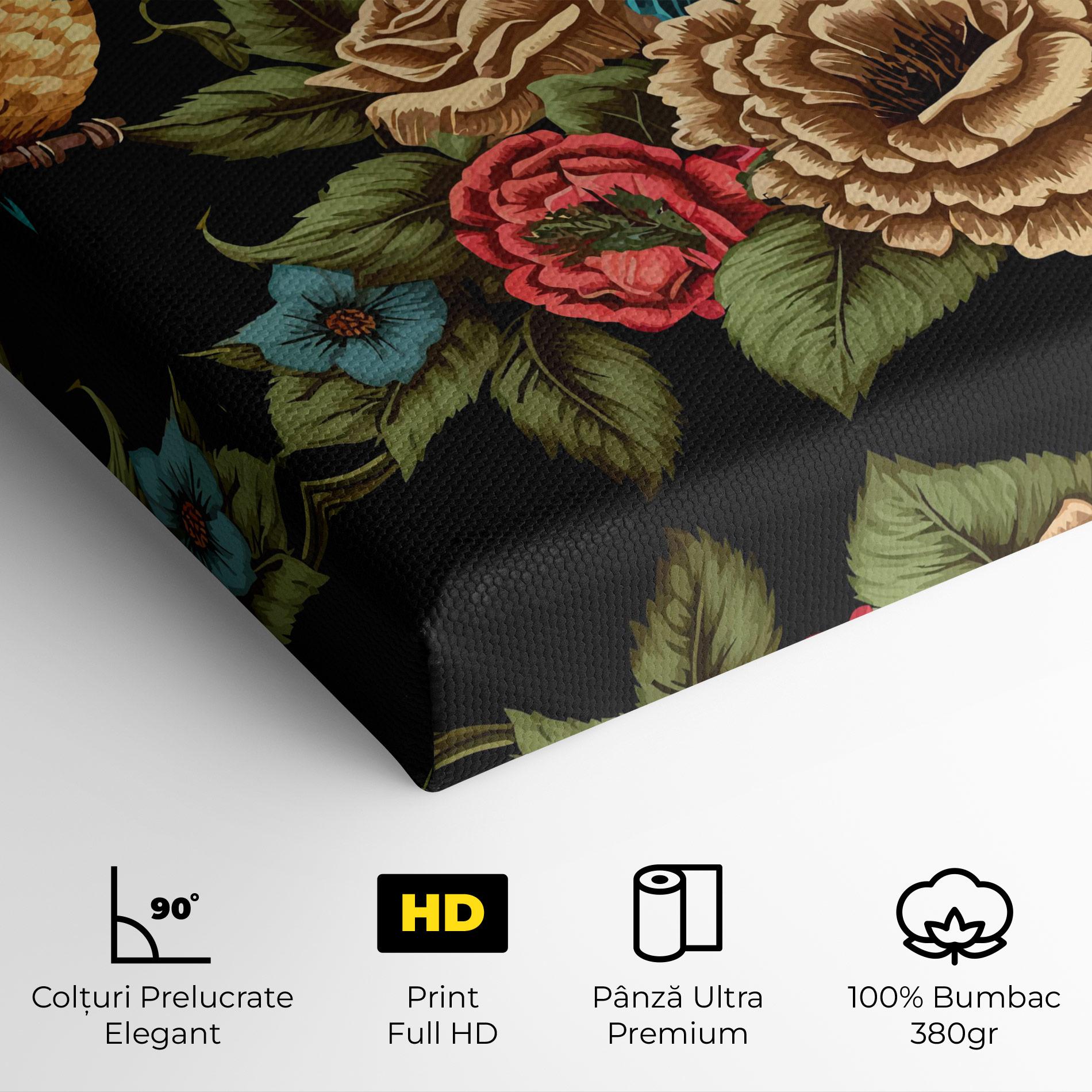 Tablou Canvas Blue Birds mockup 4