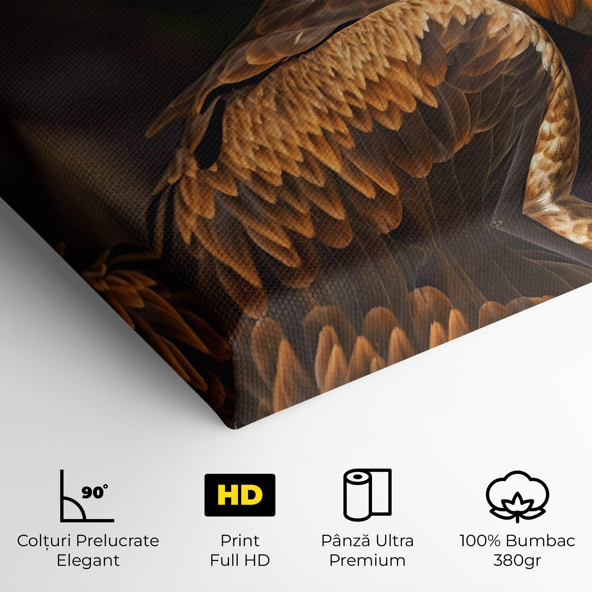 Tablou Canvas Brown Eagle mockup 4
