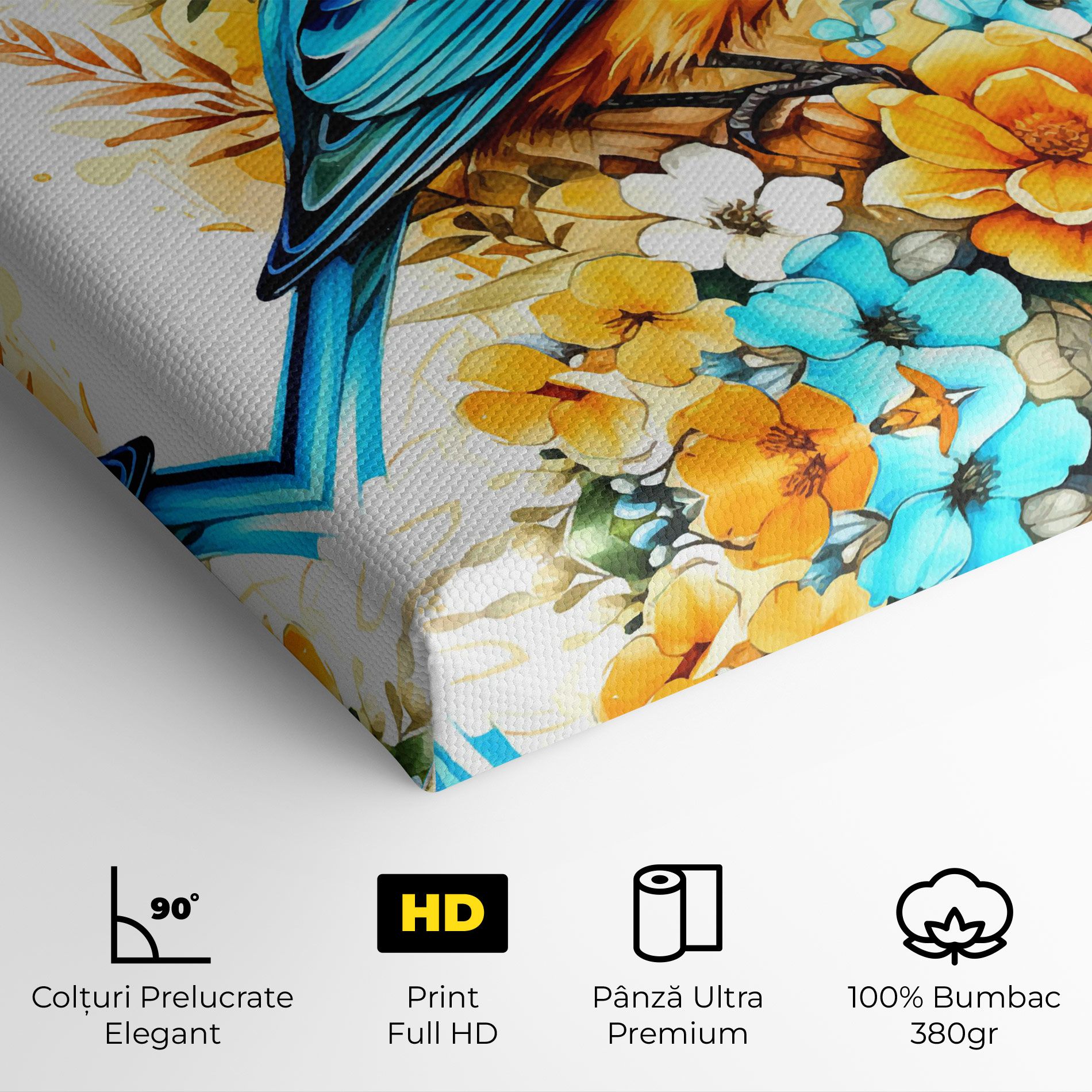 Light Blue Bird mockup 4