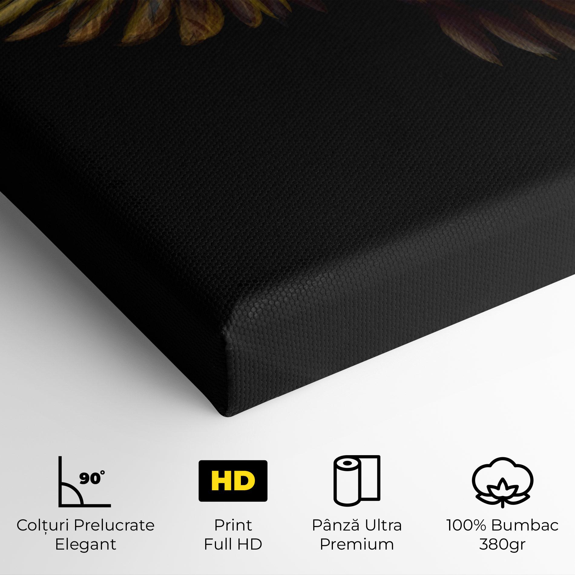 Tablou Canvas Parrot Flying mockup 4