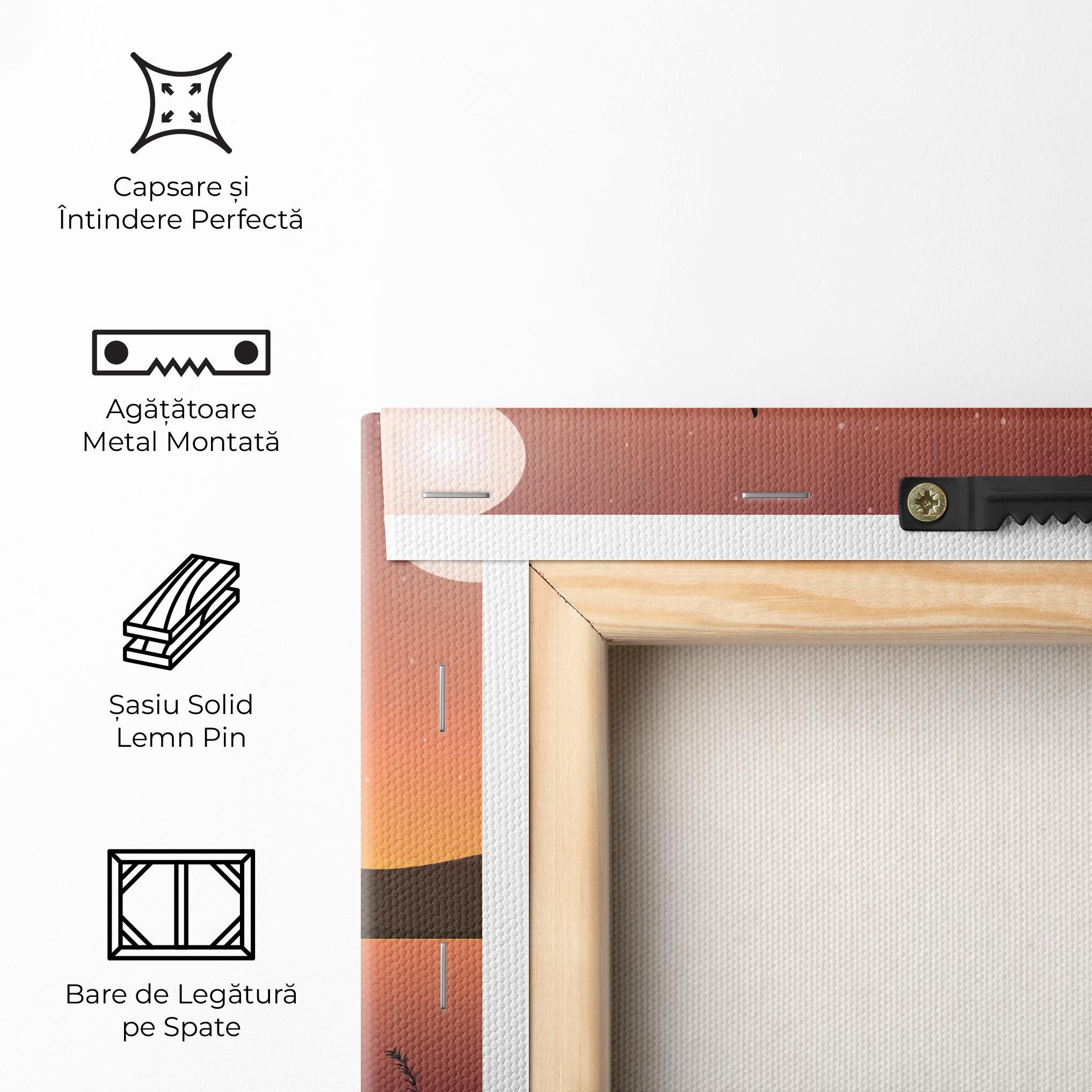 Tablou Canvas Birds Fishing mockup 5