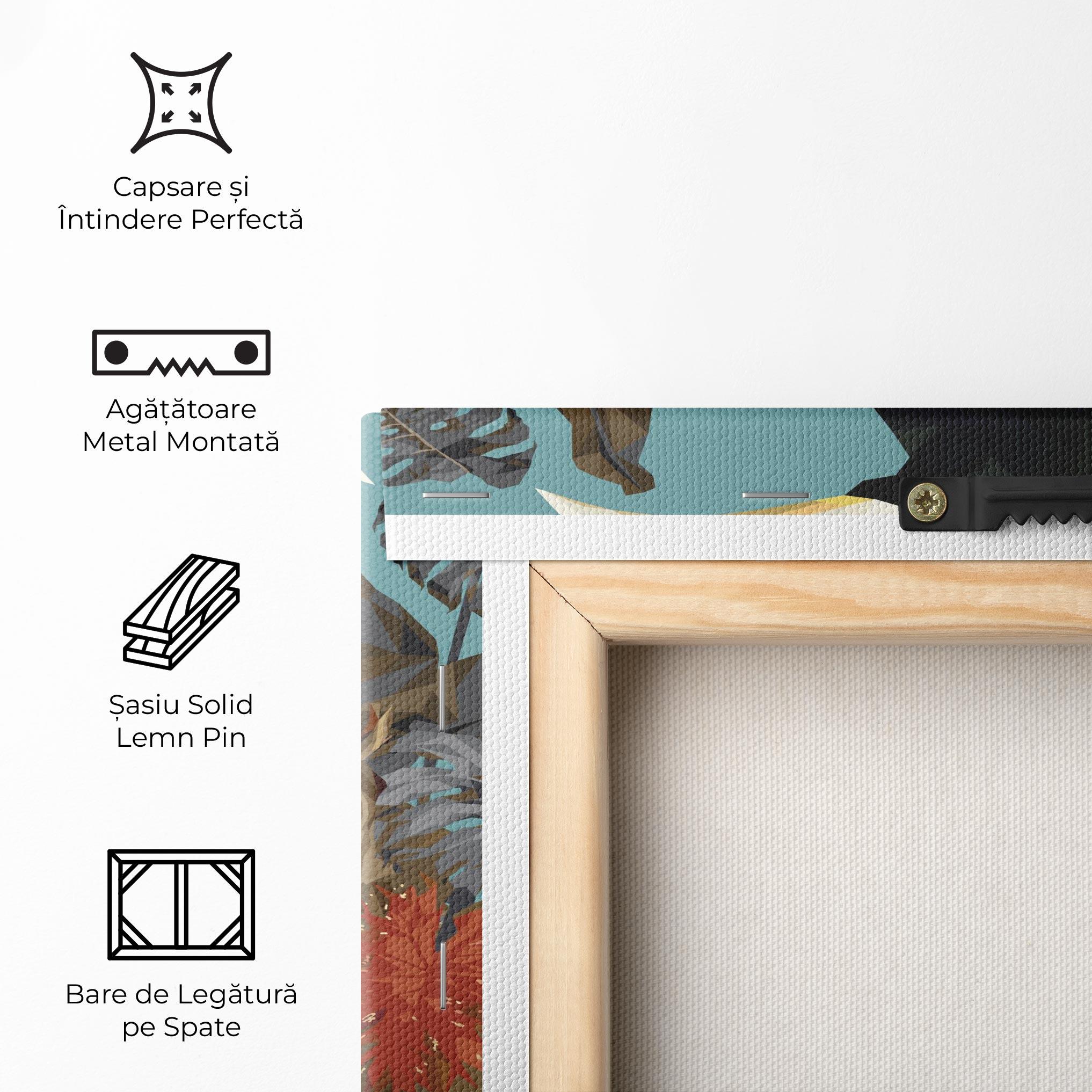 Tablou Canvas Black Interesting Bird mockup 5