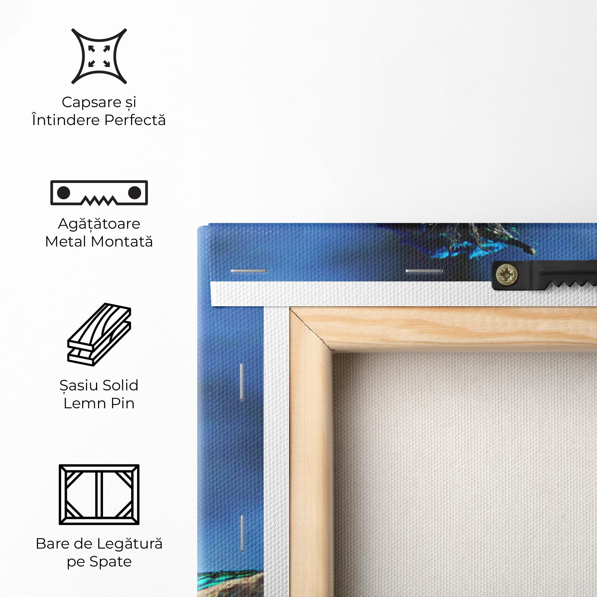 Tablou Canvas Blue Bird mockup 5