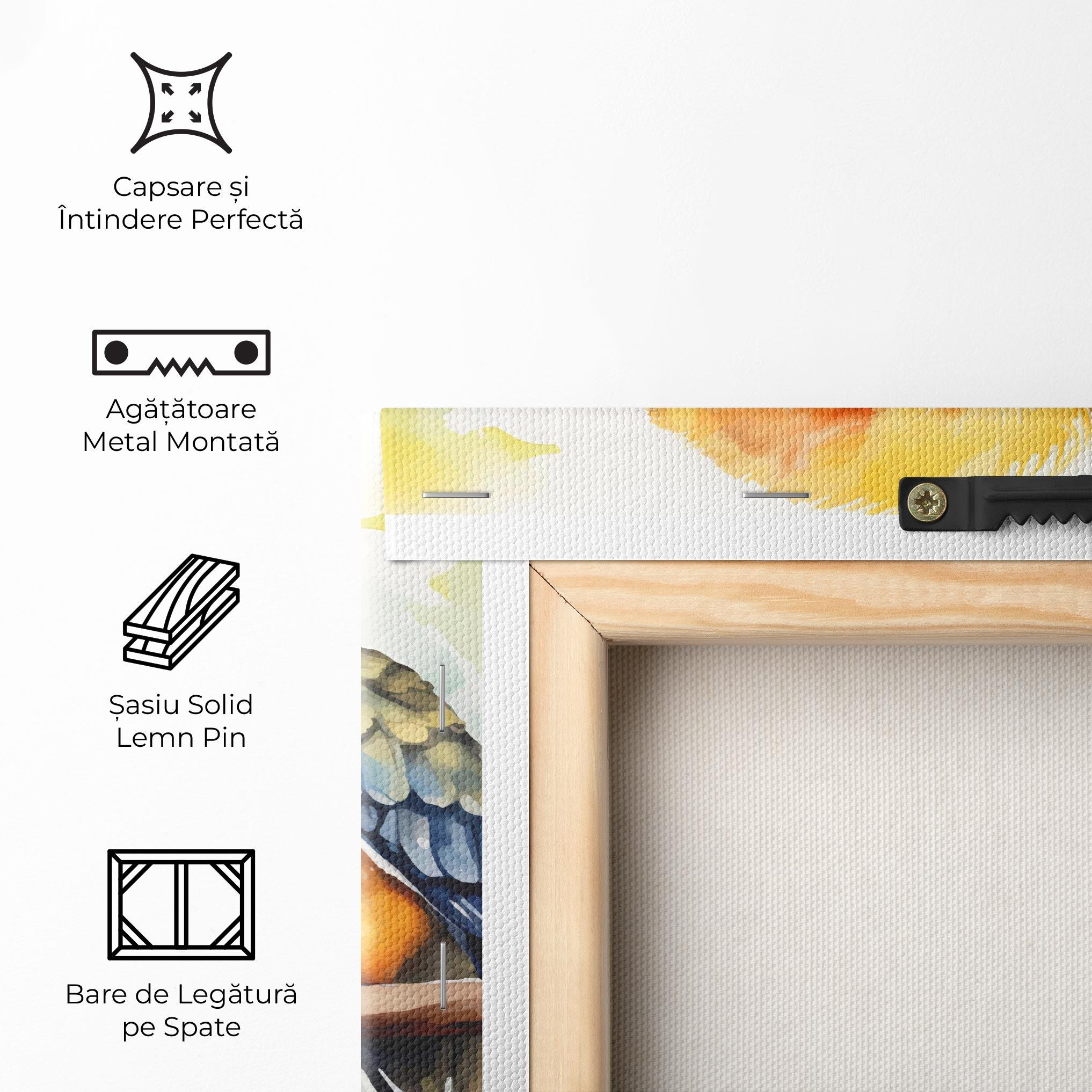 Tablou Canvas Cute Baby Parrot mockup 5